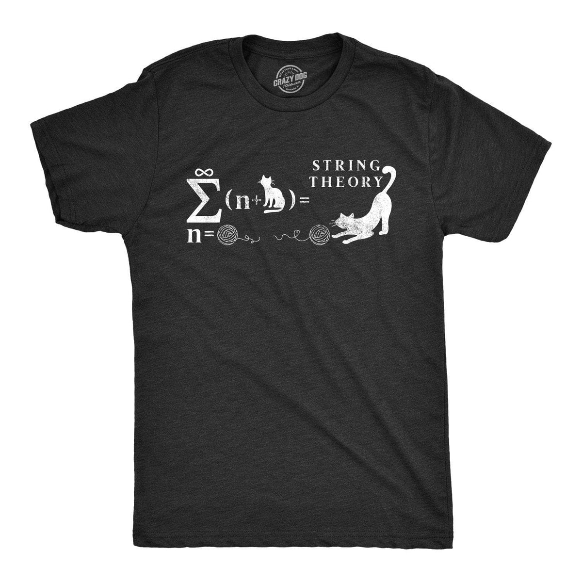 String Theory Men&#39;s Tshirt  -  Crazy Dog T-Shirts