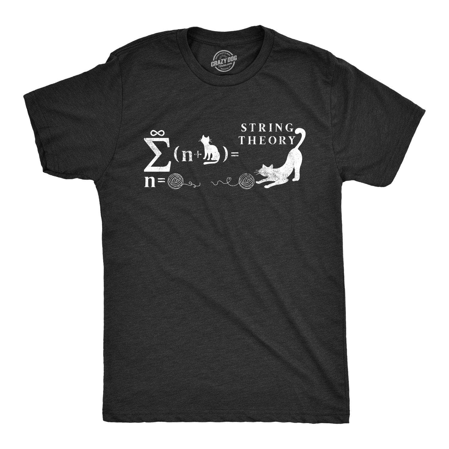 String Theory Men's Tshirt  -  Crazy Dog T-Shirts