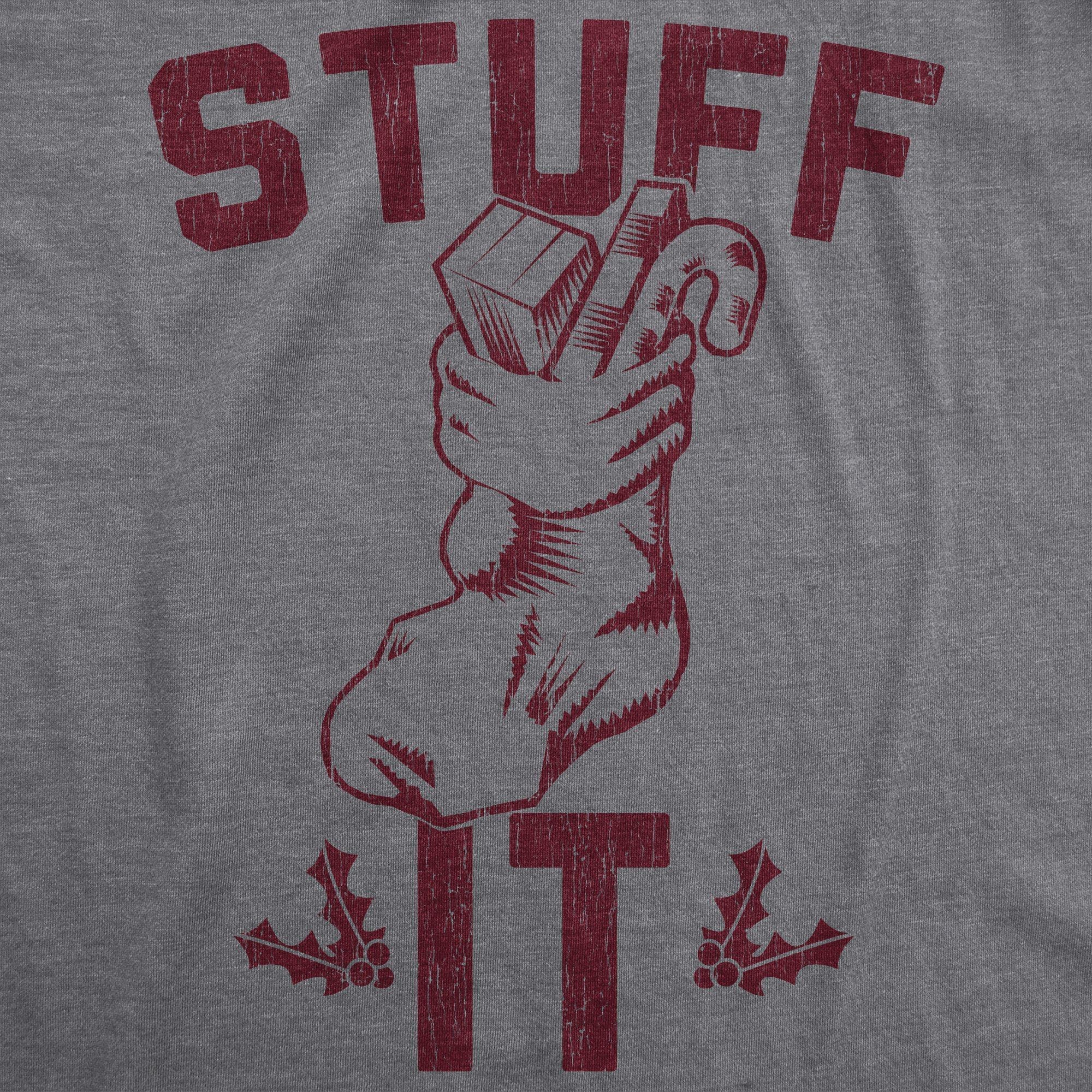 Stuff It Men's Tshirt - Crazy Dog T-Shirts