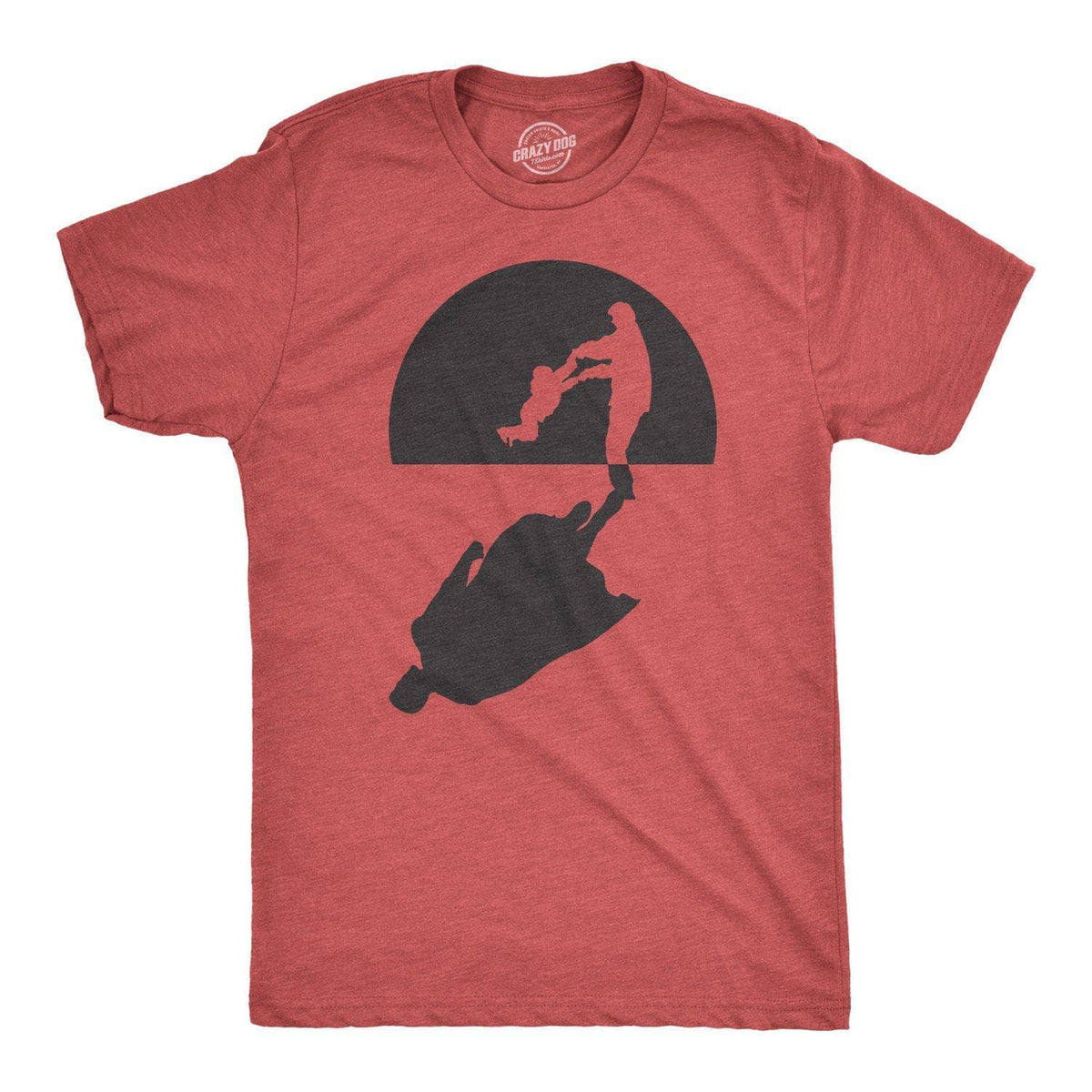 Super Dad Shadow Men&#39;s Tshirt  -  Crazy Dog T-Shirts