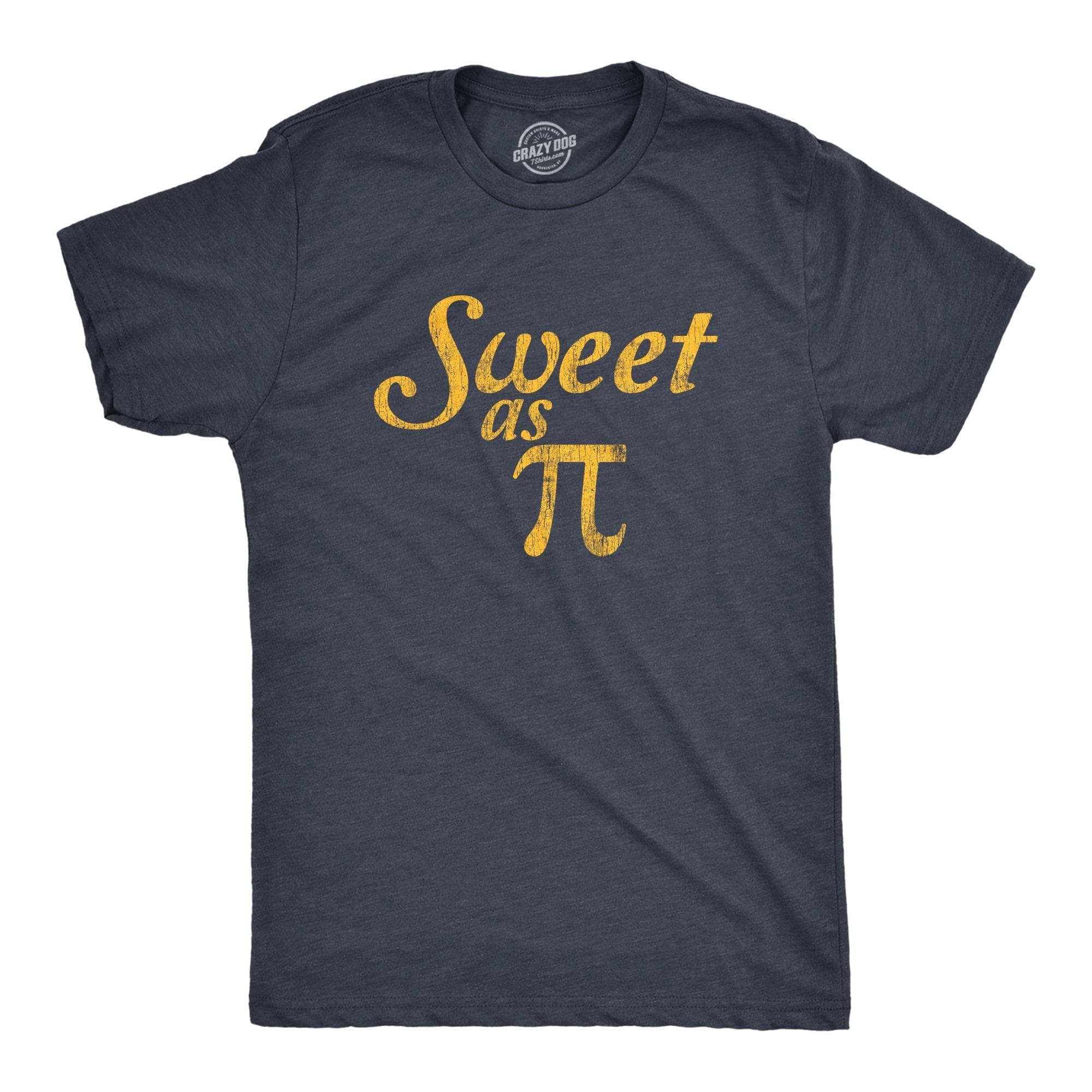 Sweet As Pi Men's Tshirt - Crazy Dog T-Shirts
