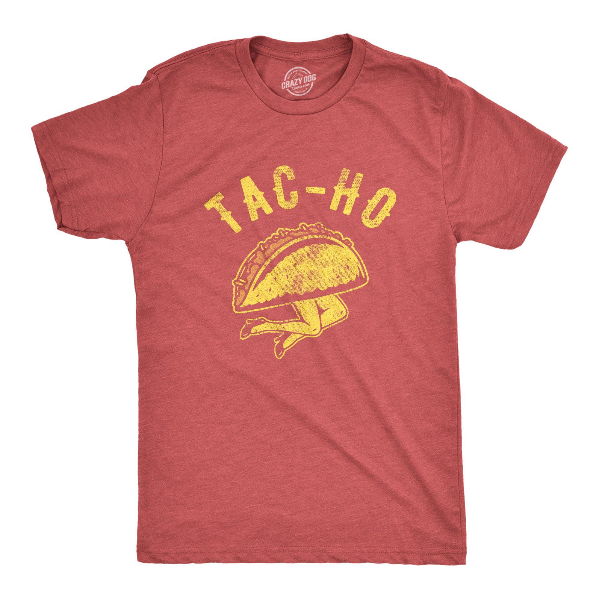 Taco Ho Men's Tshirt - Crazy Dog T-Shirts