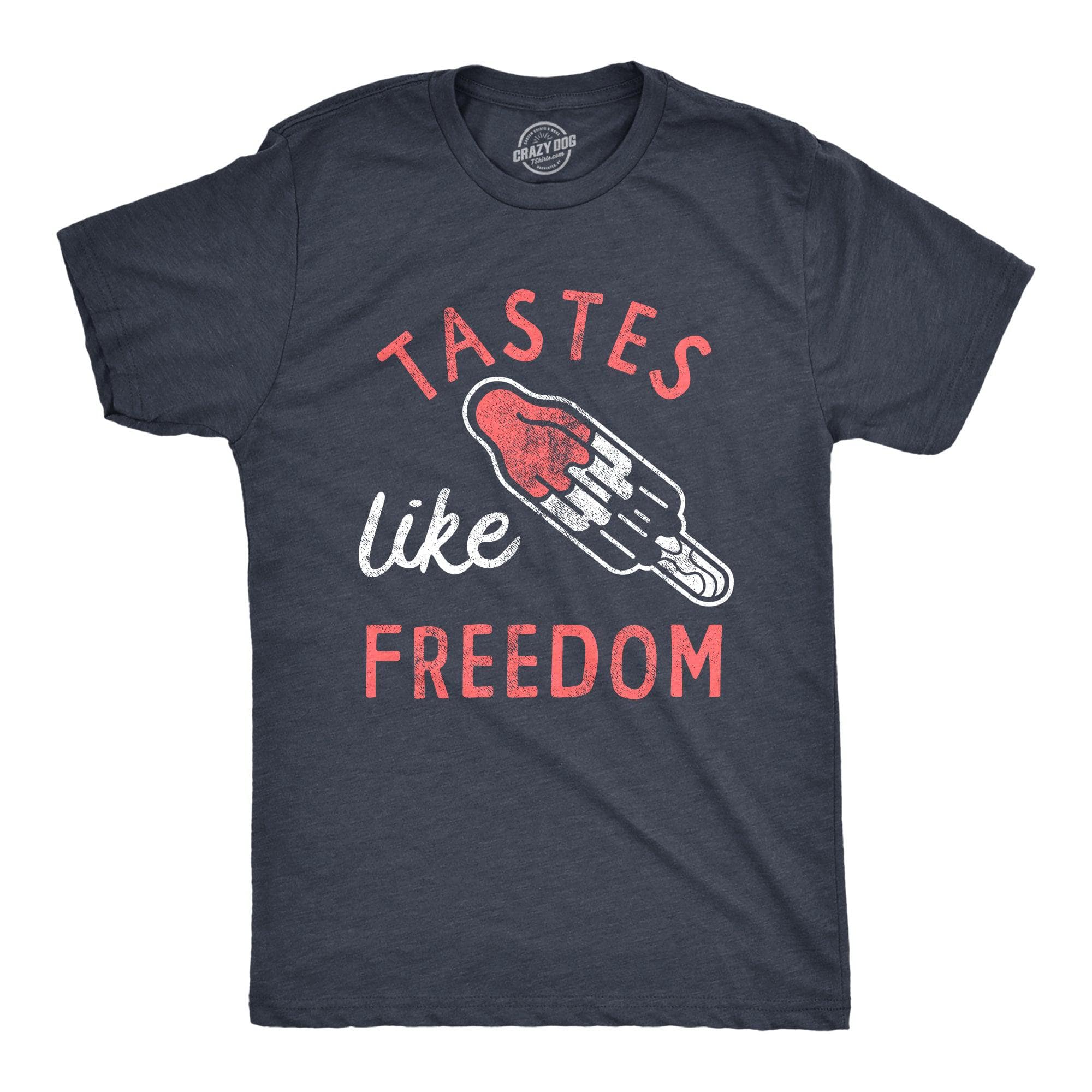 Tastes Like Freedom Men's Tshirt  -  Crazy Dog T-Shirts