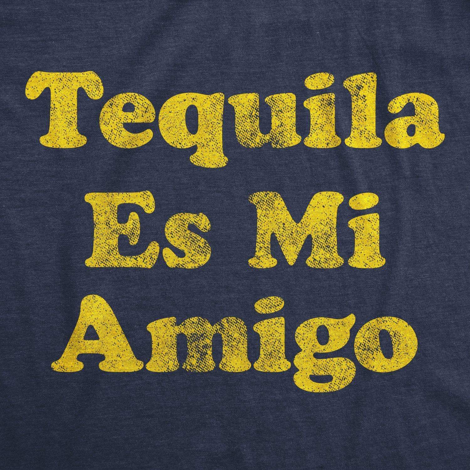 Tequila Es Mi Amigo Men's Tshirt  -  Crazy Dog T-Shirts