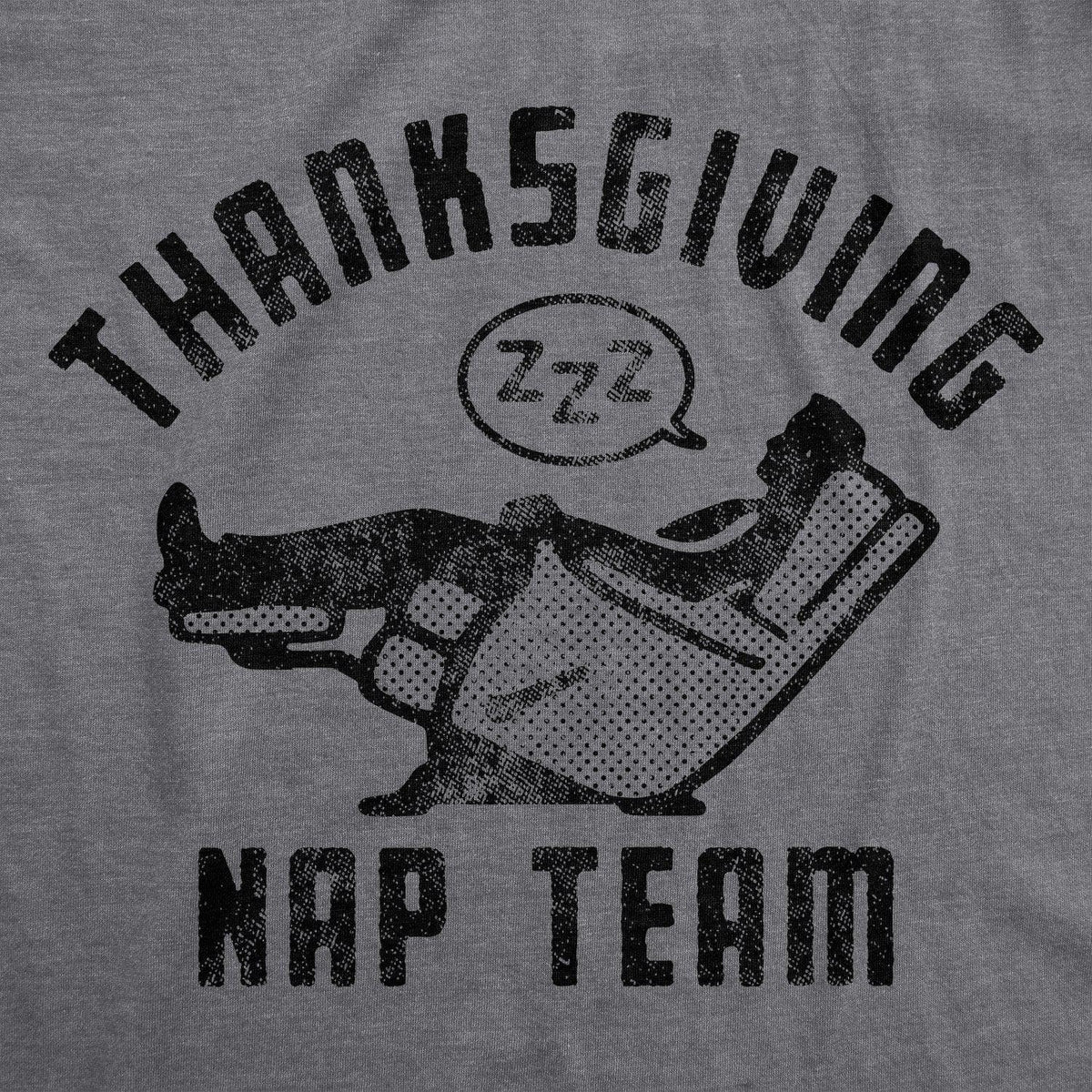 Thanksgiving Nap Team Men&#39;s Tshirt - Crazy Dog T-Shirts
