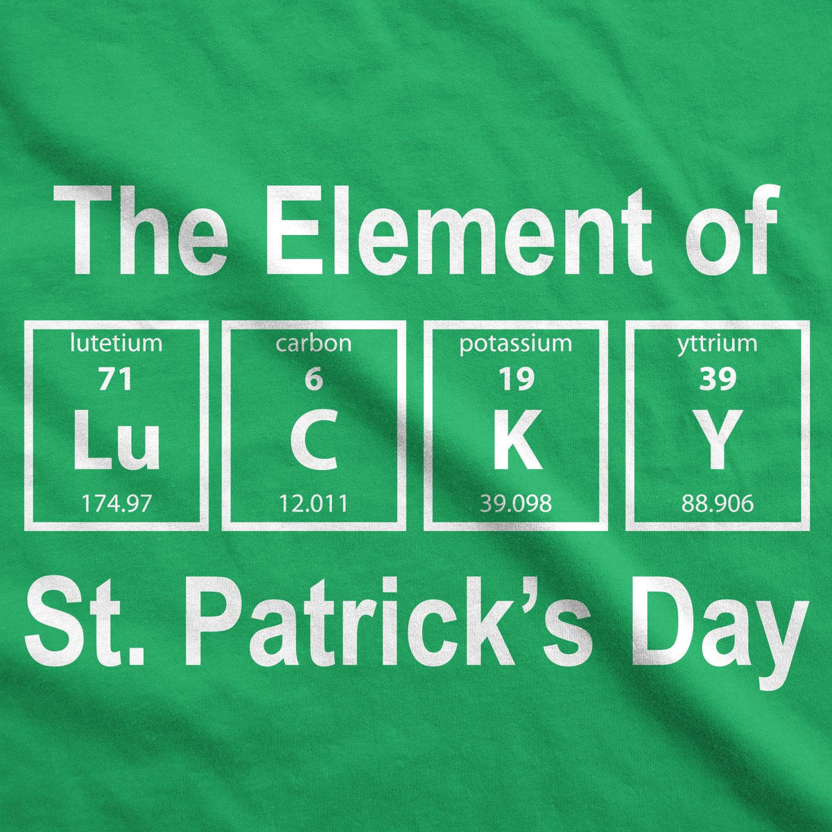 The Element Of St. Patrick&#39;s Day Men&#39;s Tshirt  -  Crazy Dog T-Shirts