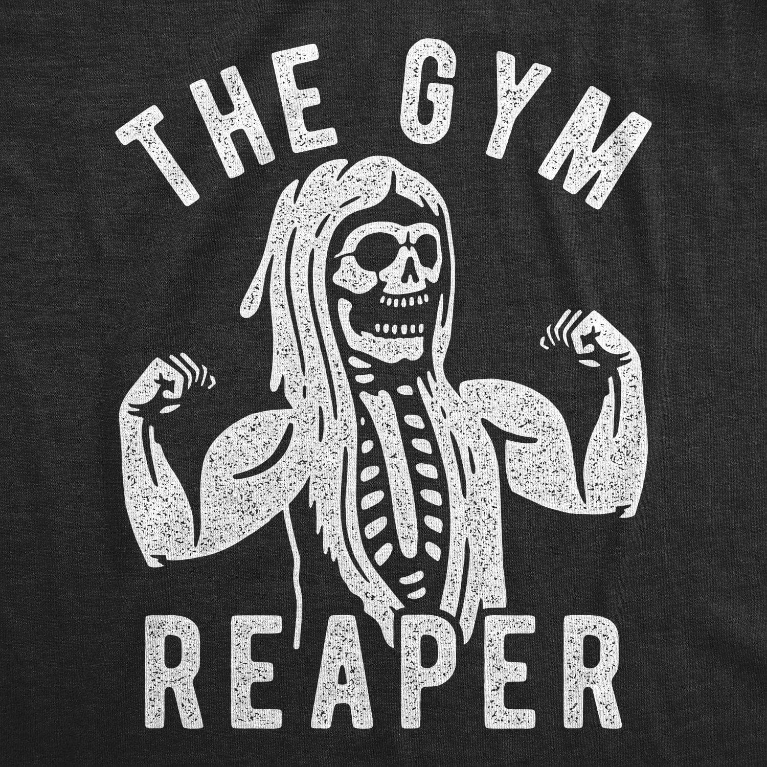 The Gym Reaper Men's Tshirt - Crazy Dog T-Shirts