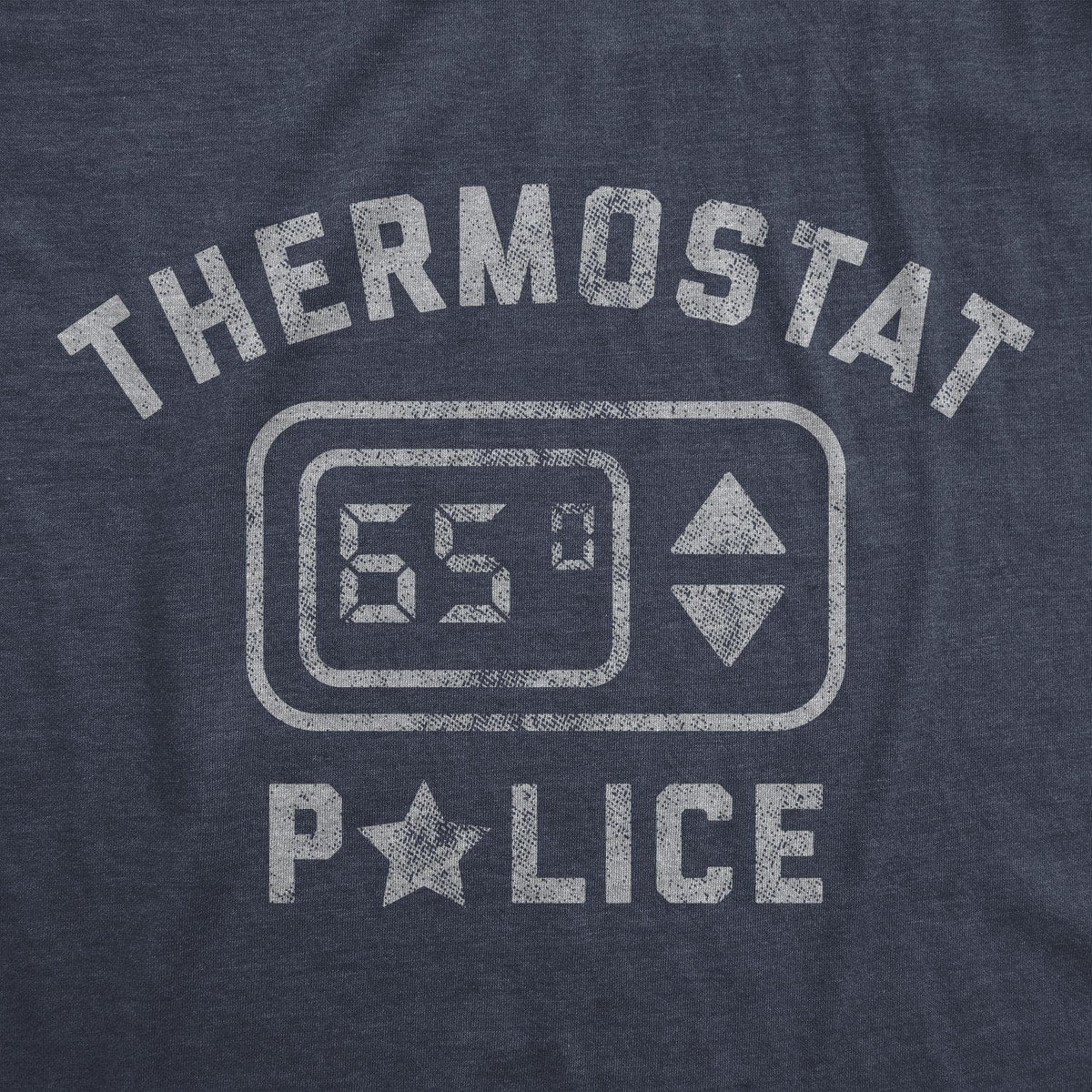 Thermostat Police Men&#39;s Tshirt - Crazy Dog T-Shirts