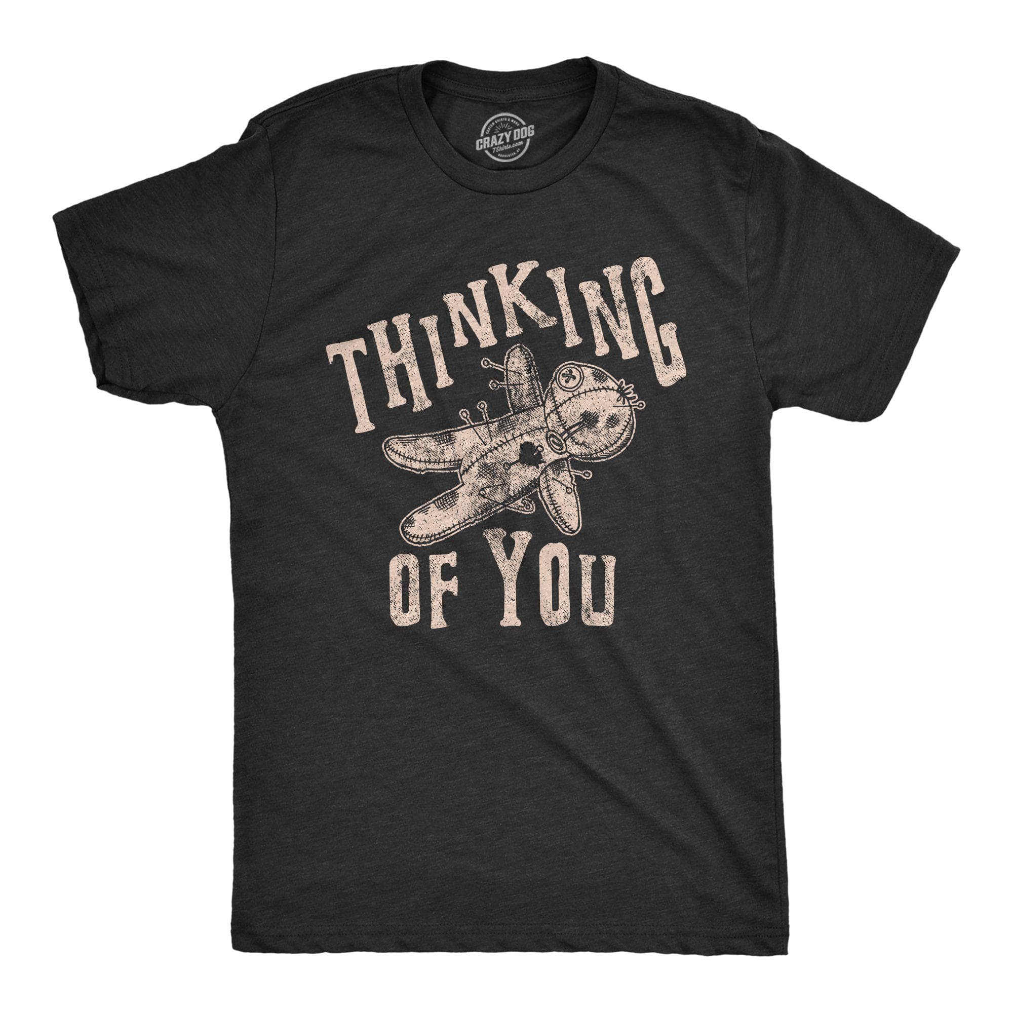 Thinking Of You Men's Tshirt - Crazy Dog T-Shirts