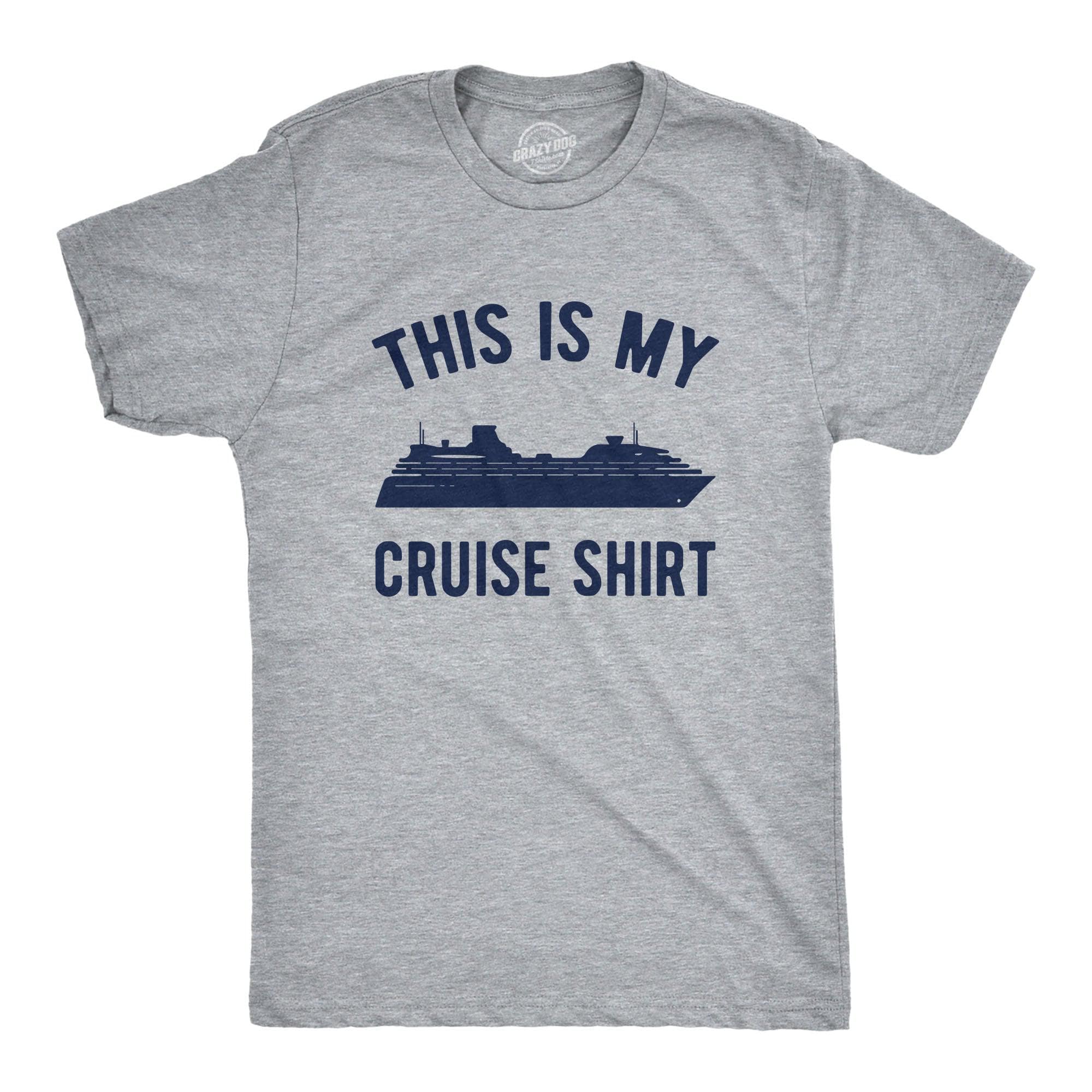 This Is My Cruise Shirt Men's Tshirt  -  Crazy Dog T-Shirts