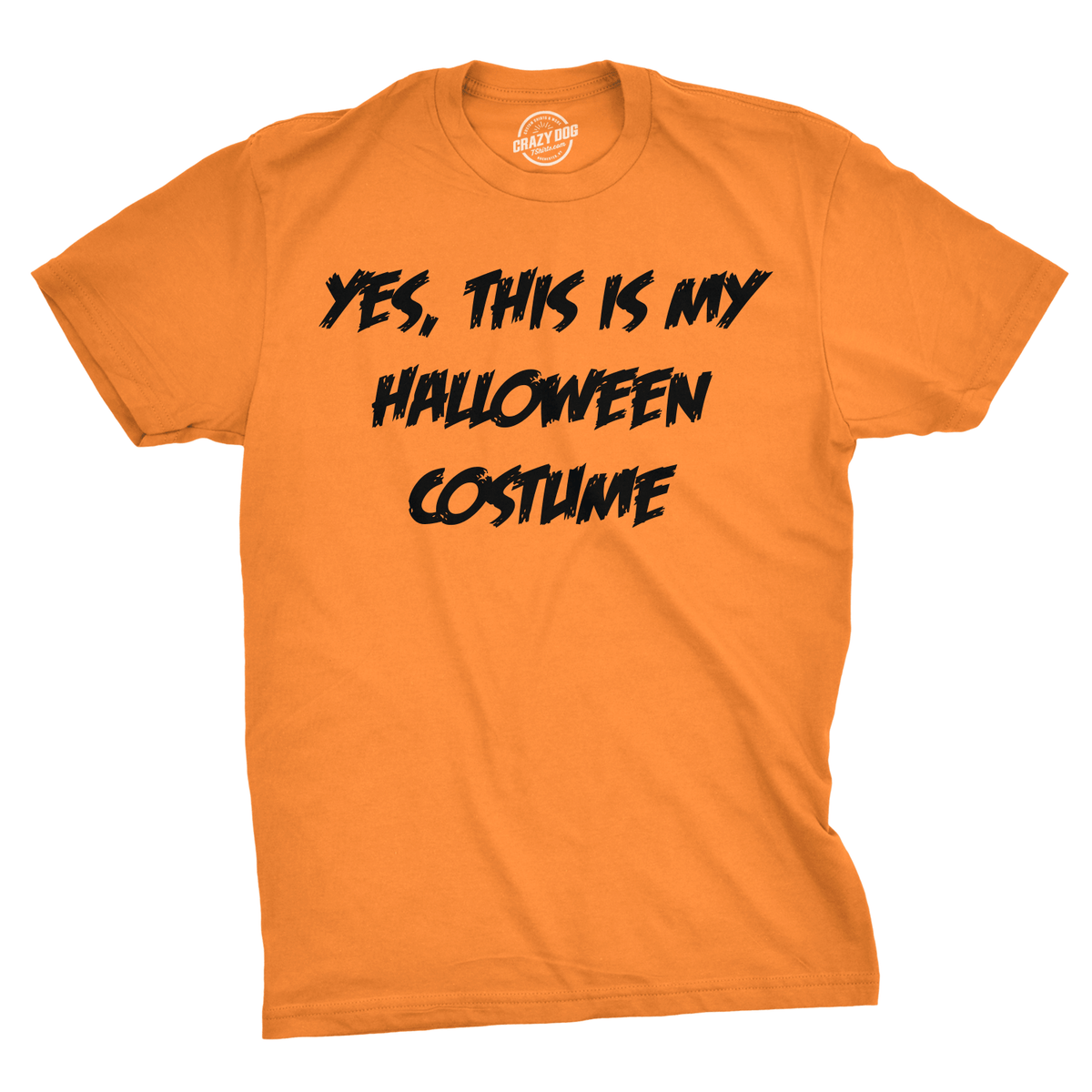 This Is My Halloween Costume Men&#39;s Tshirt - Crazy Dog T-Shirts