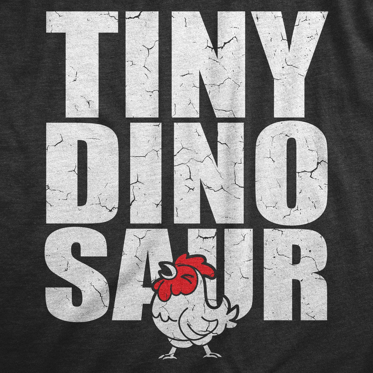 Tiny Dinosaur Men&#39;s Tshirt  -  Crazy Dog T-Shirts