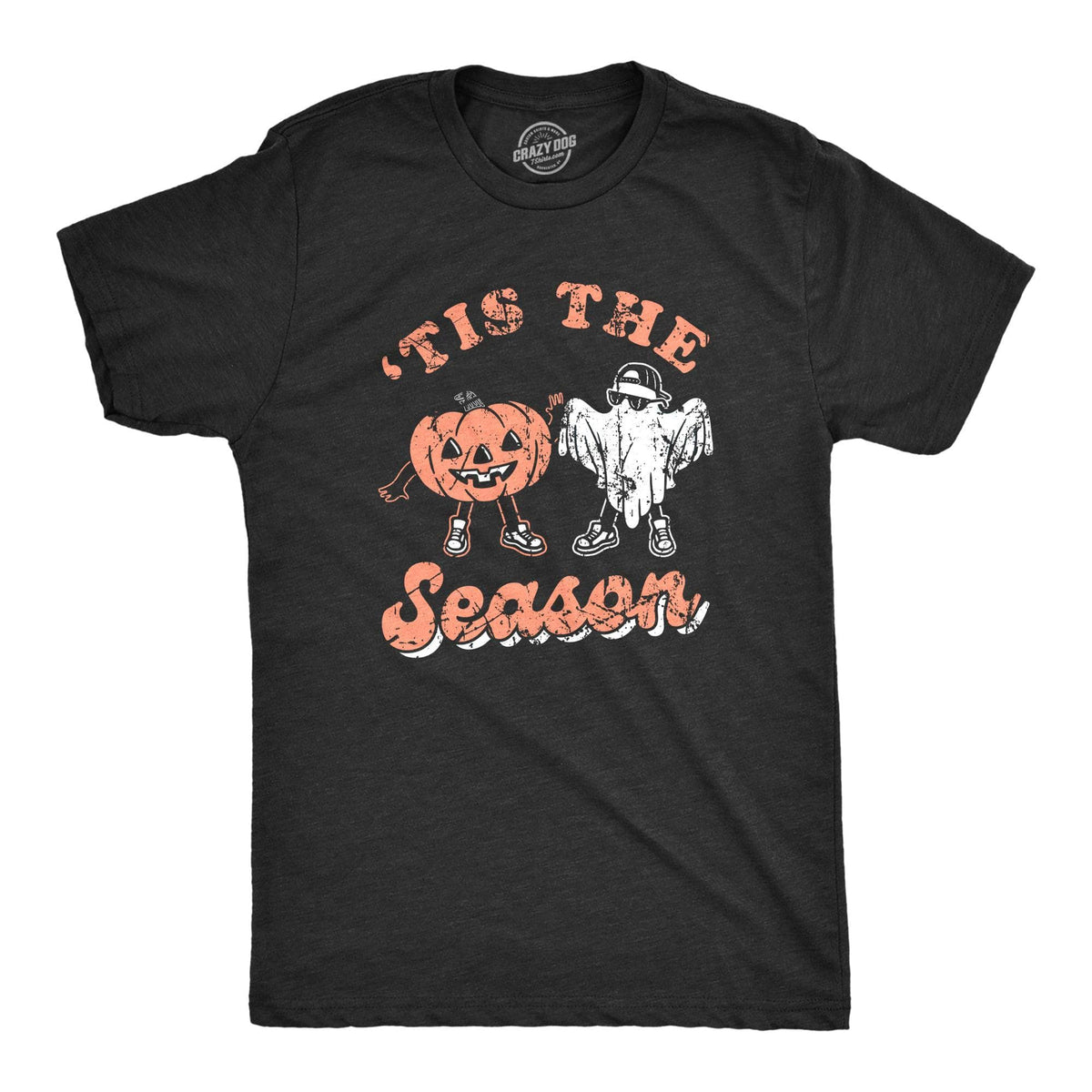 Tis The Season Halloween Men&#39;s Tshirt  -  Crazy Dog T-Shirts