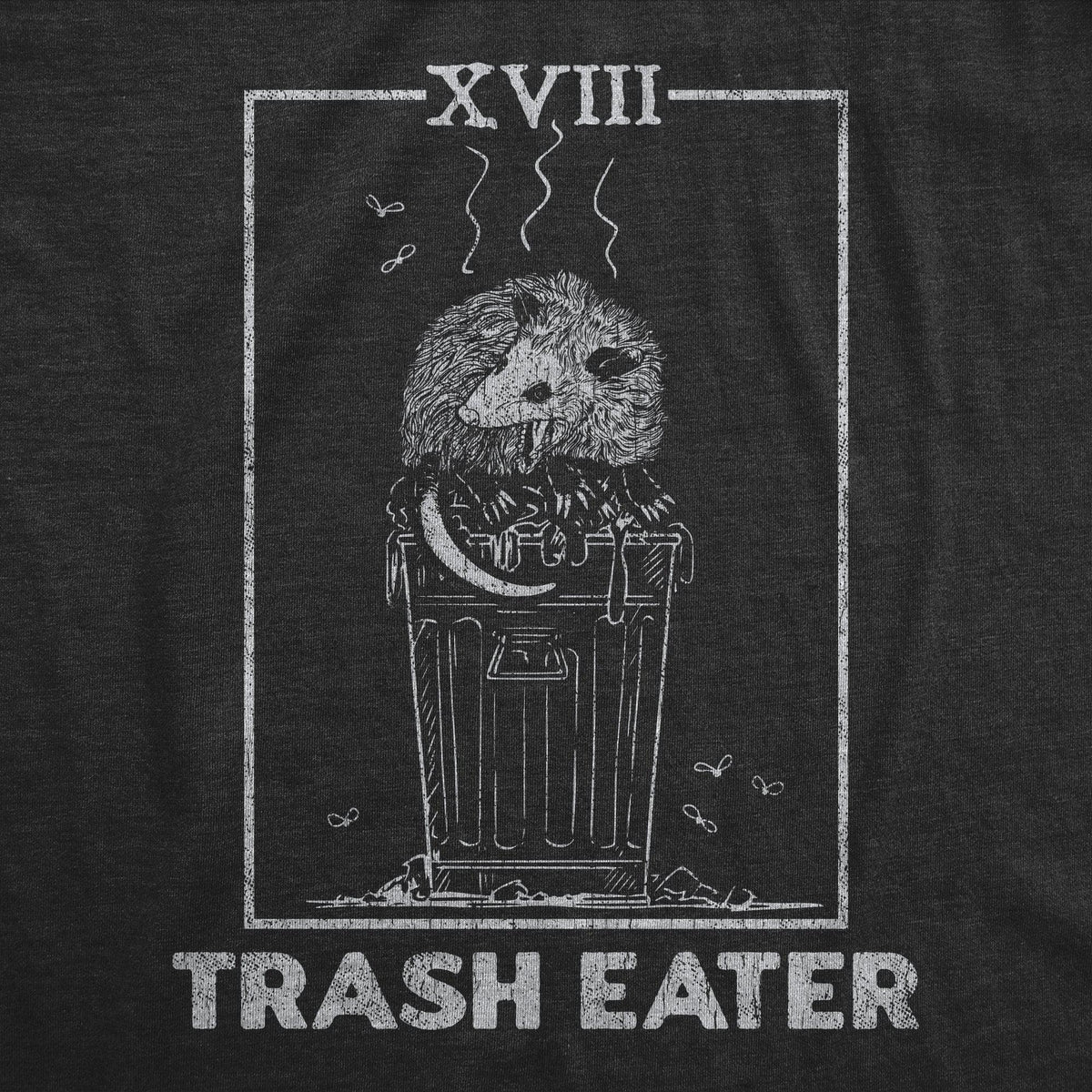 Trash Eater Men&#39;s Tshirt  -  Crazy Dog T-Shirts