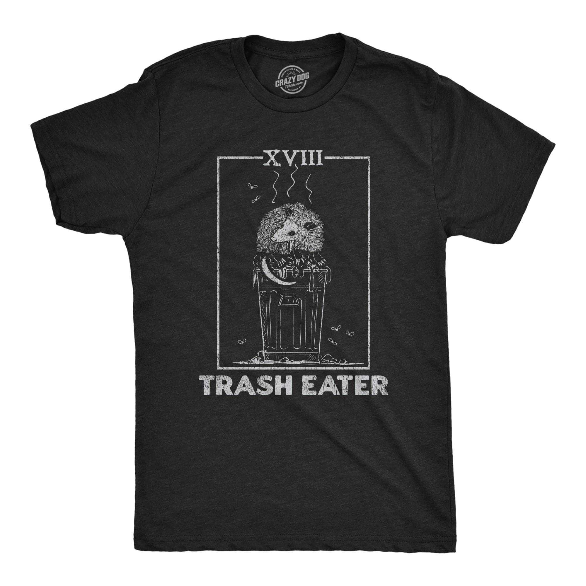 Trash Eater Men's Tshirt  -  Crazy Dog T-Shirts