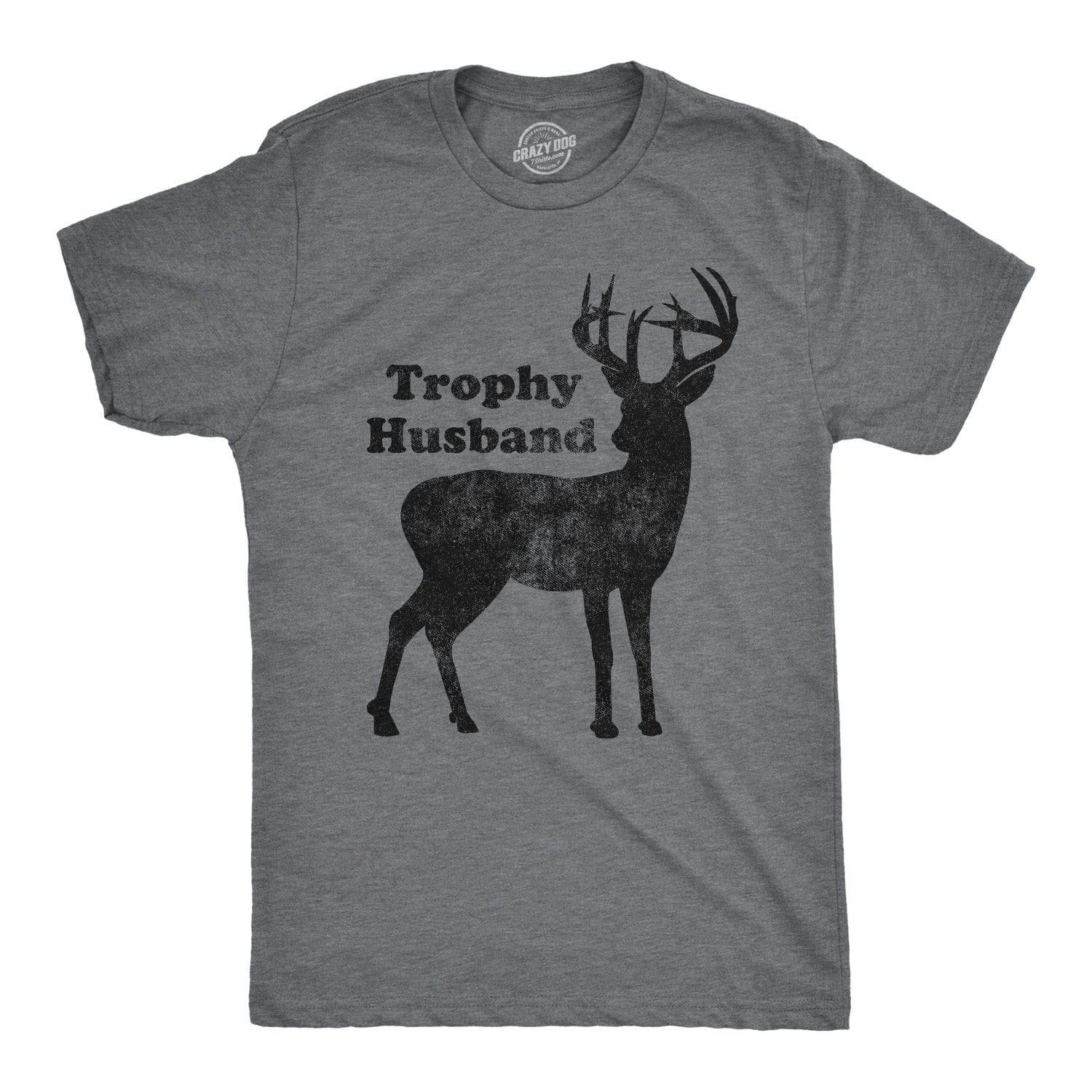 Trophy Husband Men's Tshirt  -  Crazy Dog T-Shirts