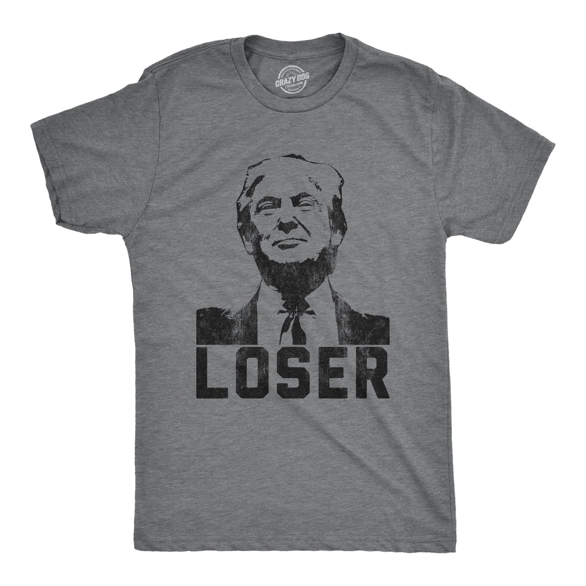 Trump Loser Men's Tshirt - Crazy Dog T-Shirts