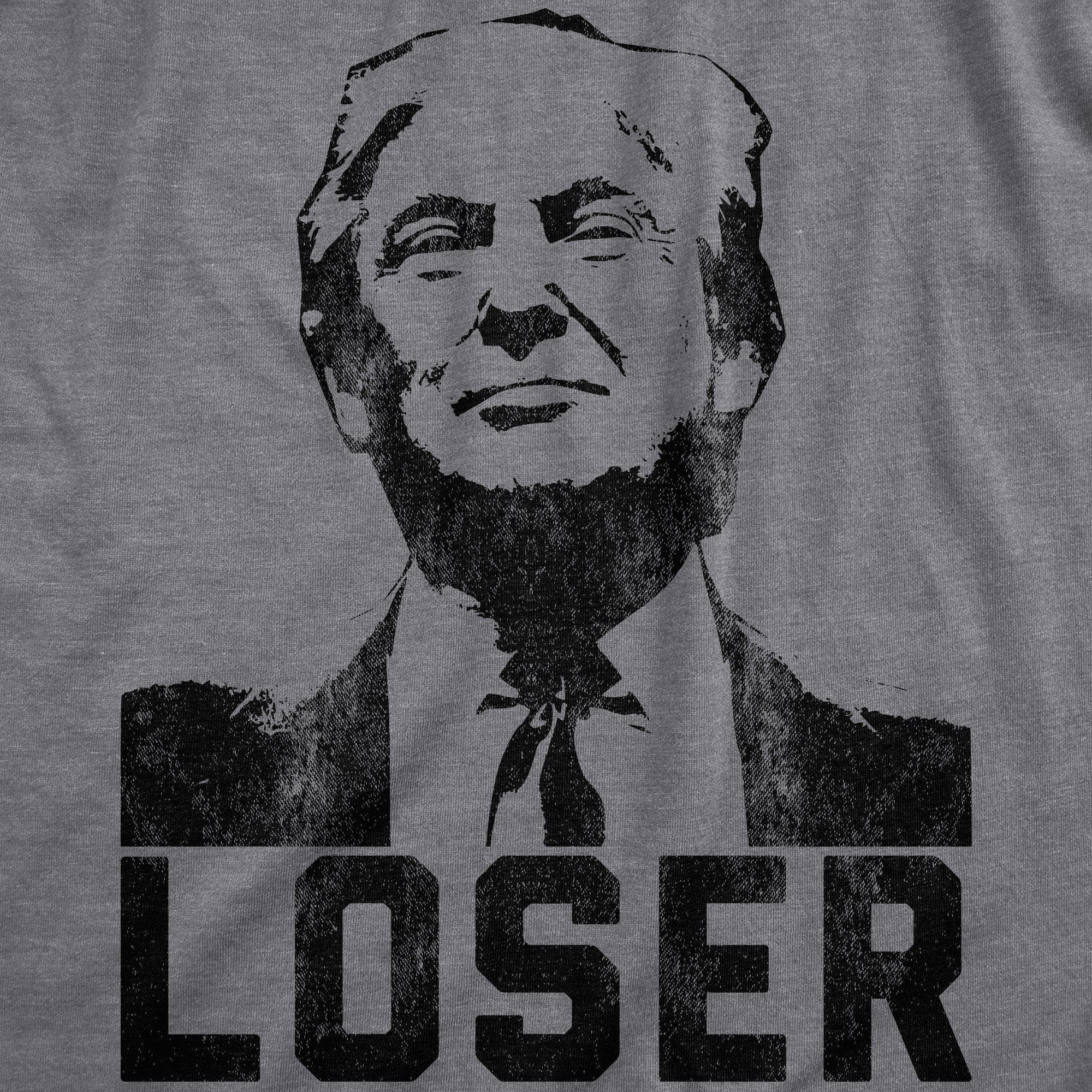 Trump Loser Men's Tshirt - Crazy Dog T-Shirts