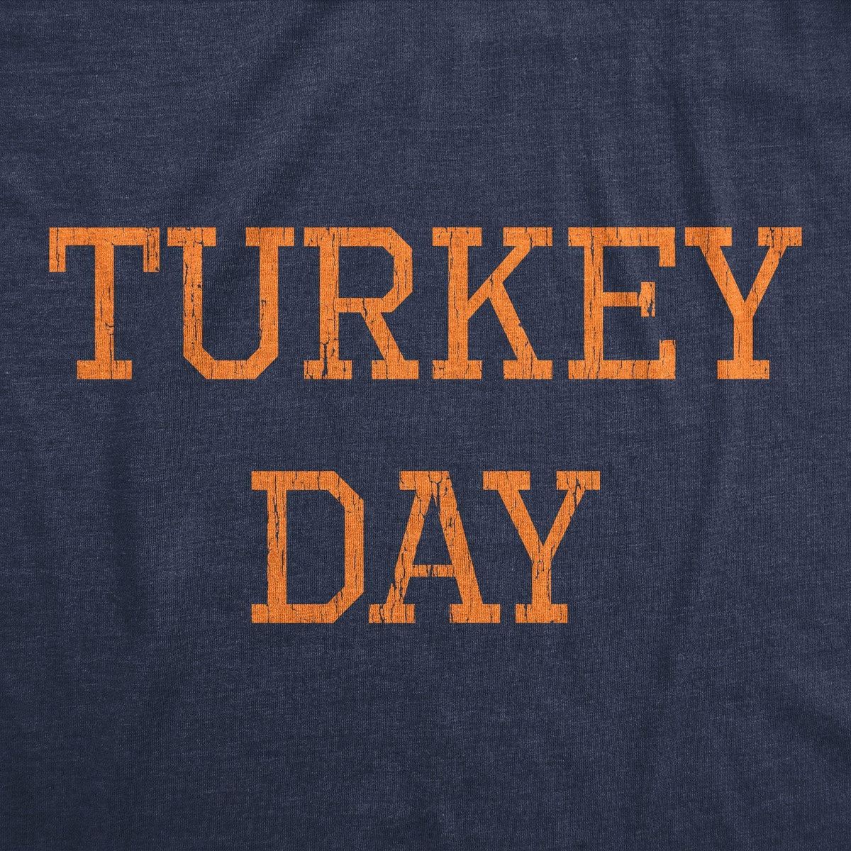 Turkey Day Men&#39;s Tshirt - Crazy Dog T-Shirts