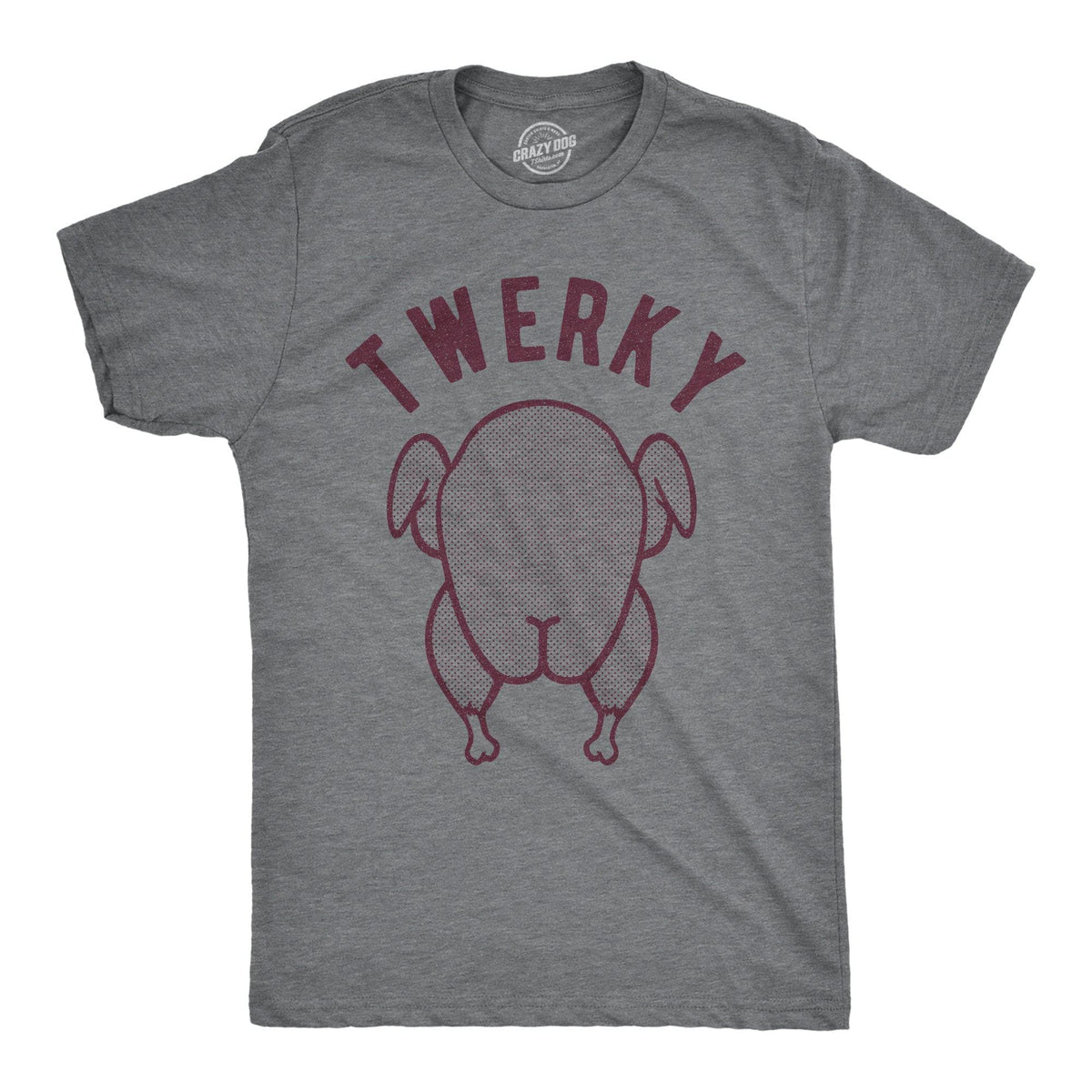 Twerky Men&#39;s Tshirt - Crazy Dog T-Shirts