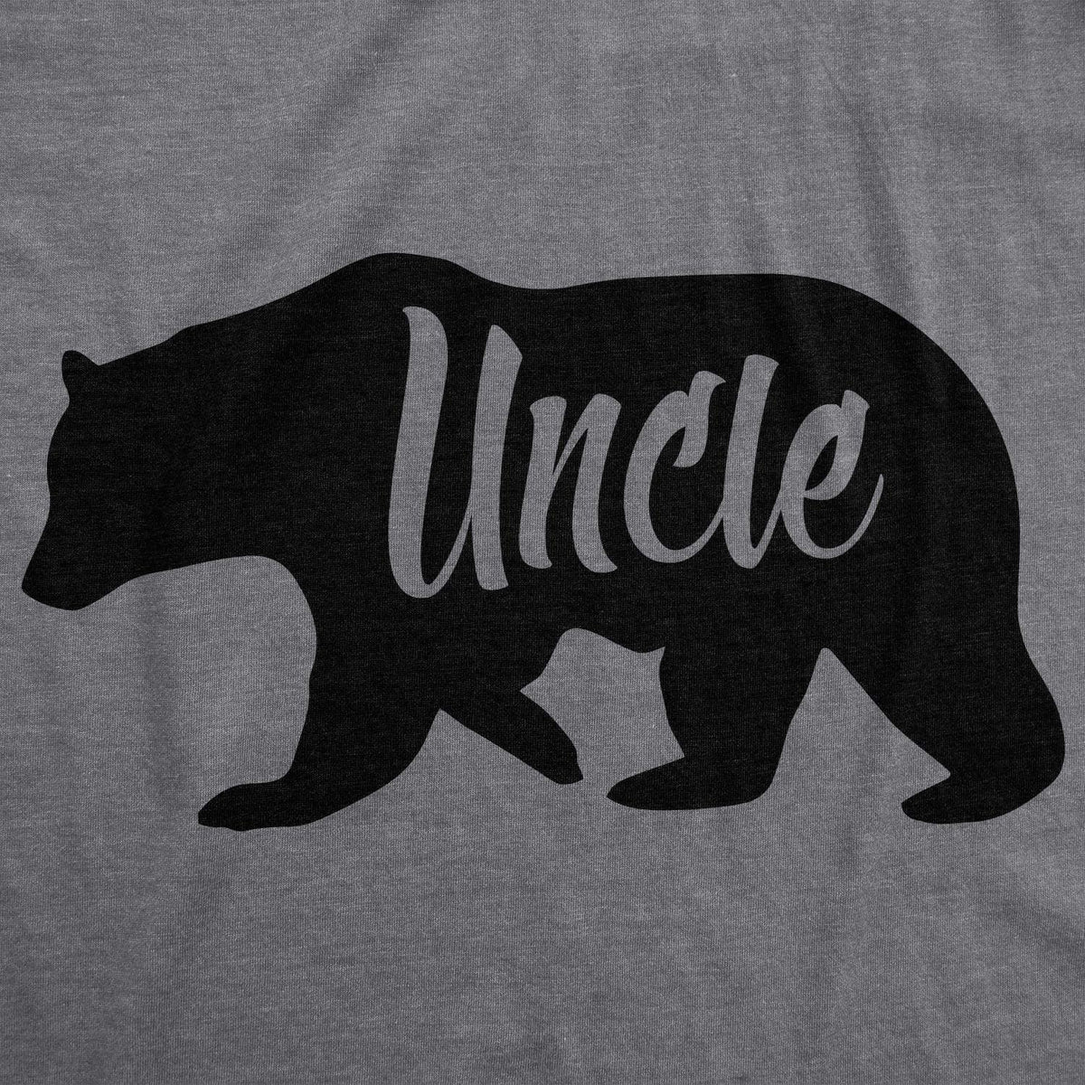 Uncle Bear Men&#39;s Tshirt  -  Crazy Dog T-Shirts