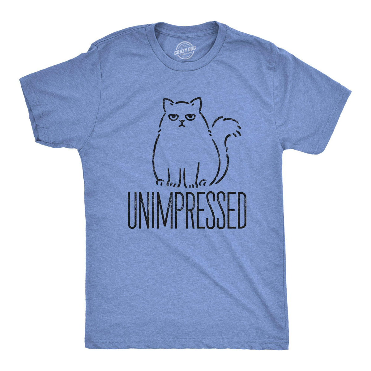 Unimpressed Men&#39;s Tshirt - Crazy Dog T-Shirts