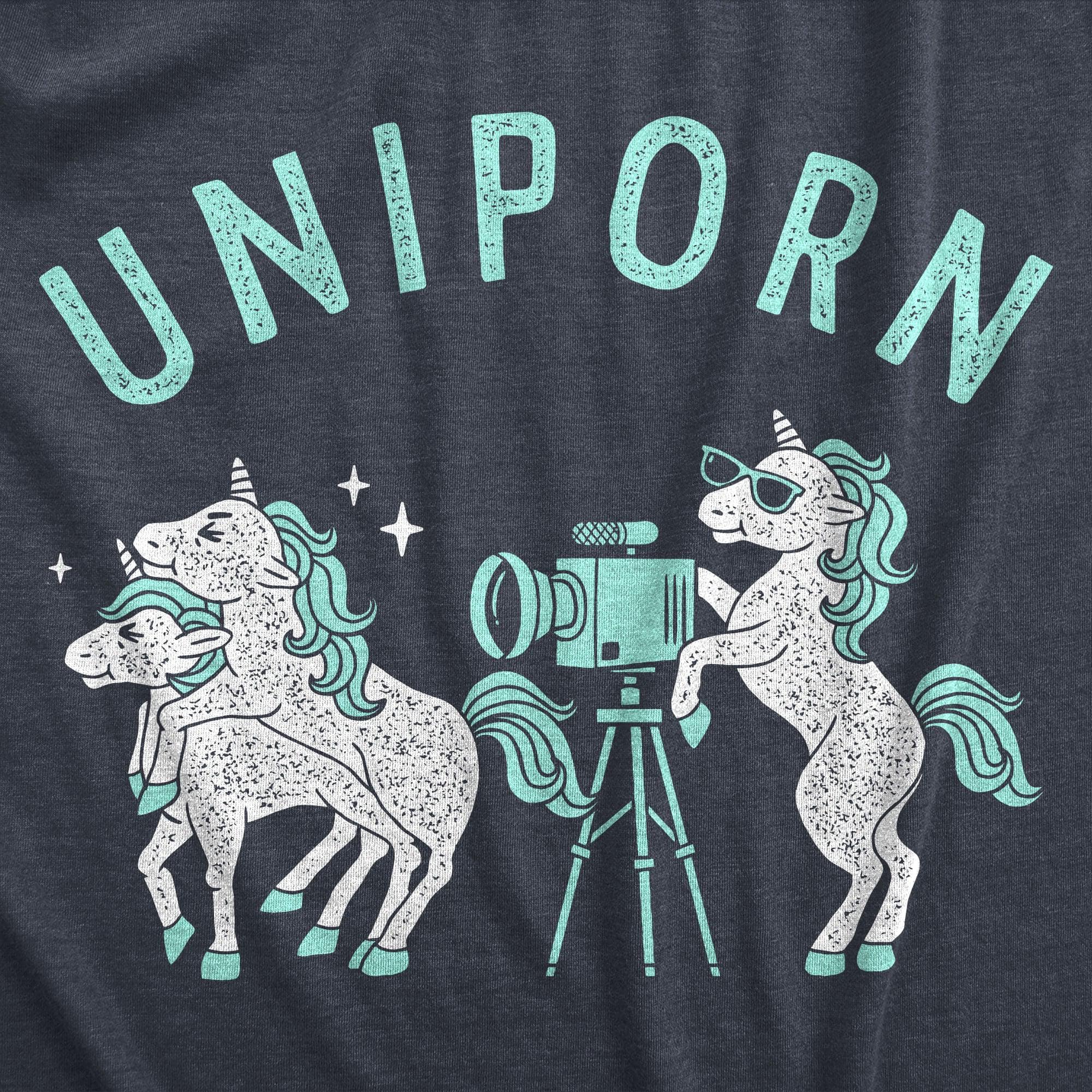 Uniporn Men's Tshirt  -  Crazy Dog T-Shirts