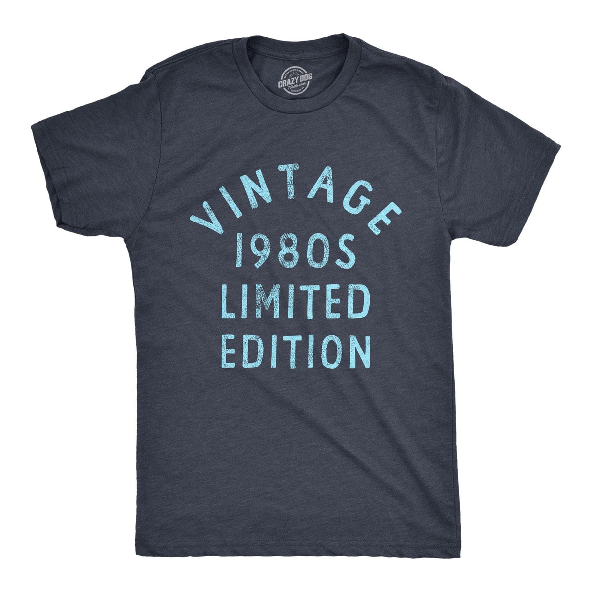 Vintage 1980s Limited Edition Men&#39;s Tshirt  -  Crazy Dog T-Shirts