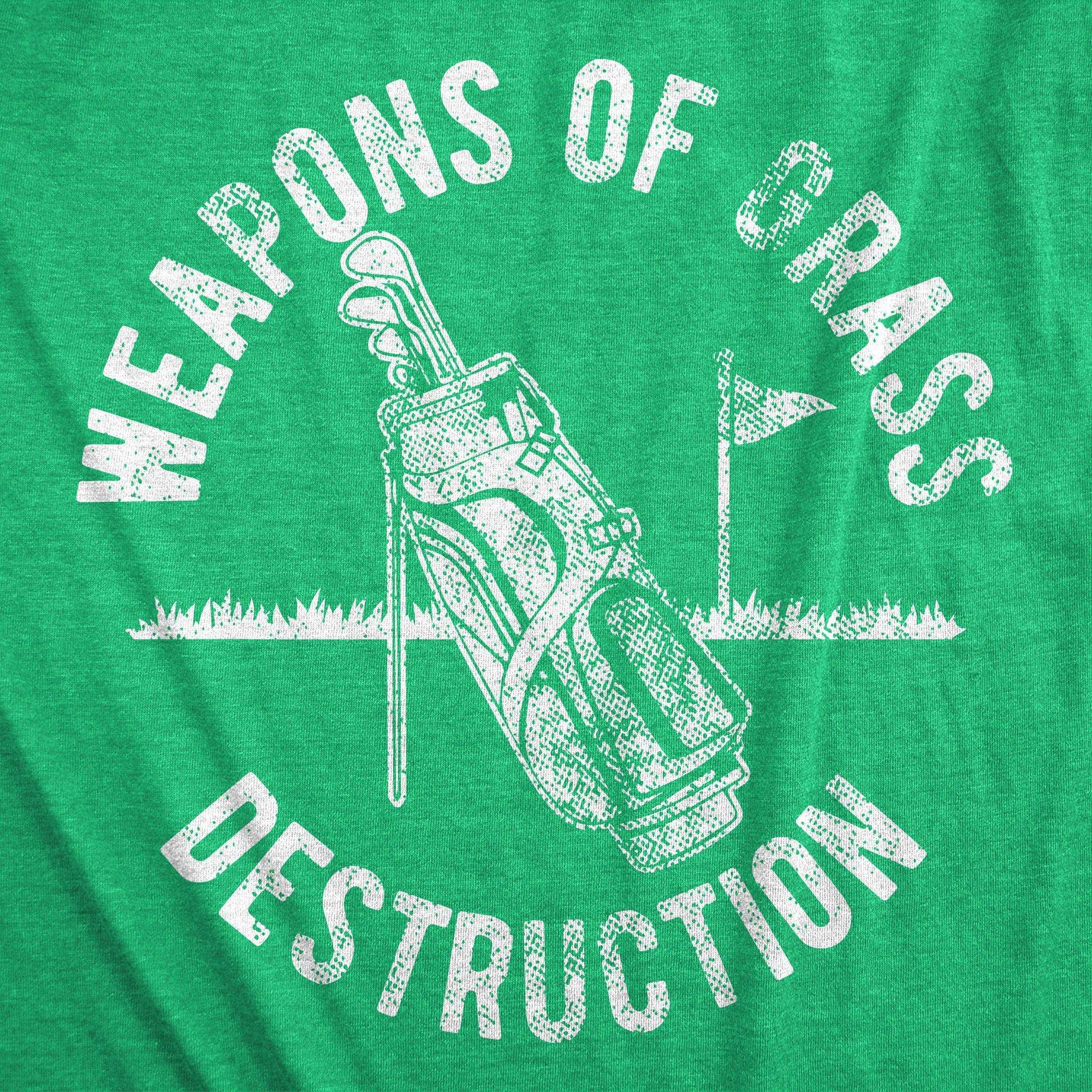Weapons Of Grass Destruction Men's Tshirt - Crazy Dog T-Shirts