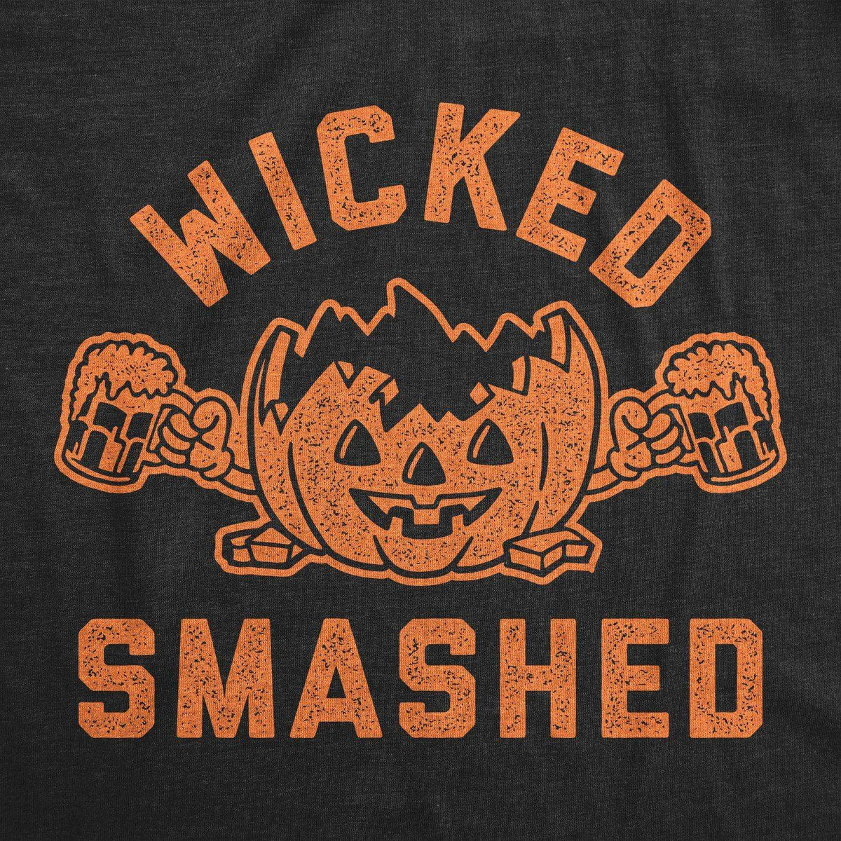 Wicked Smashed Men&#39;s Tshirt - Crazy Dog T-Shirts