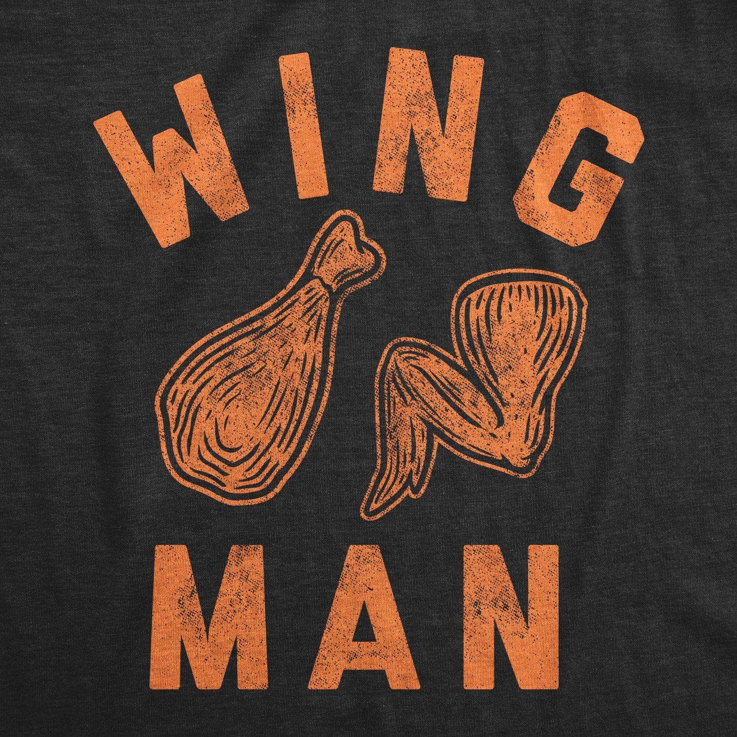 Wing Man Men's Tshirt - Crazy Dog T-Shirts