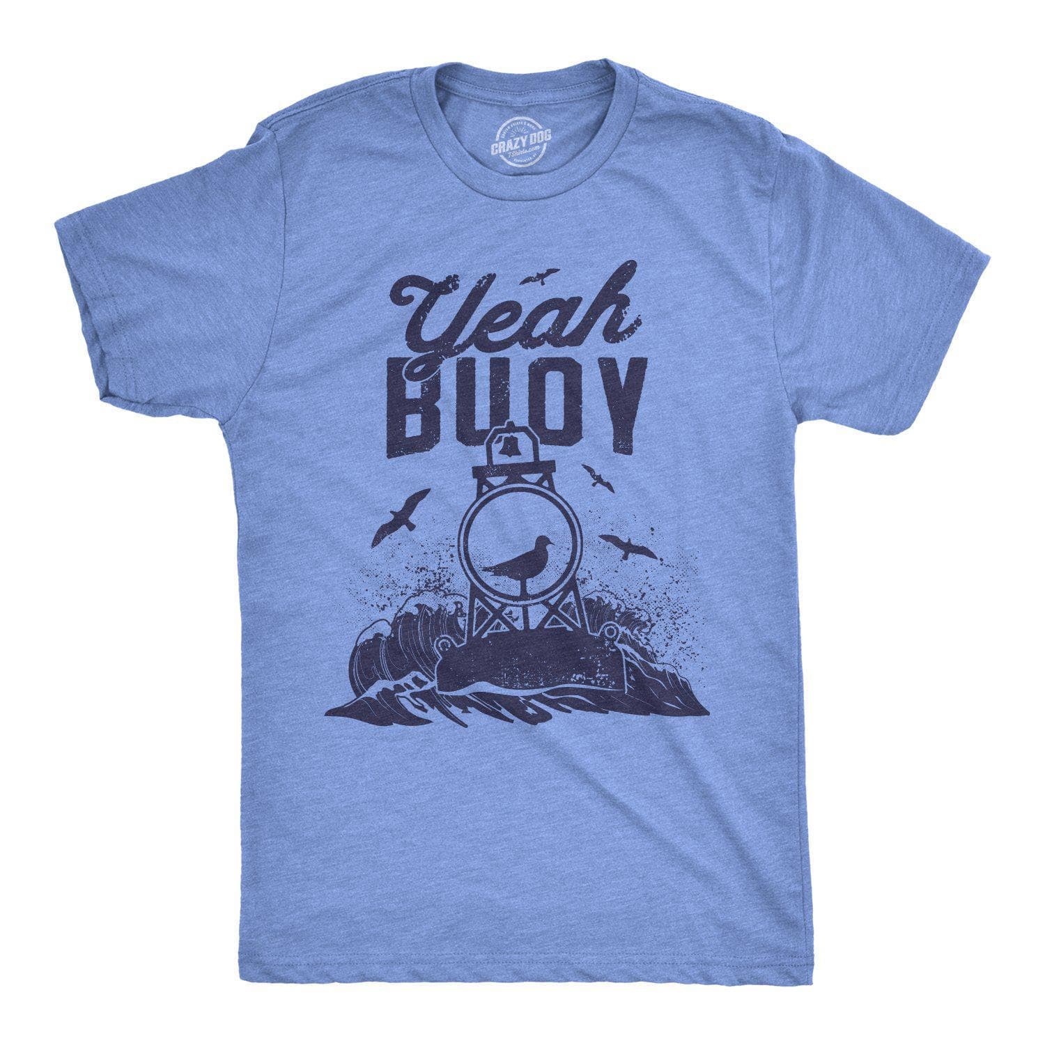 Yeah Buoy Men's Tshirt - Crazy Dog T-Shirts