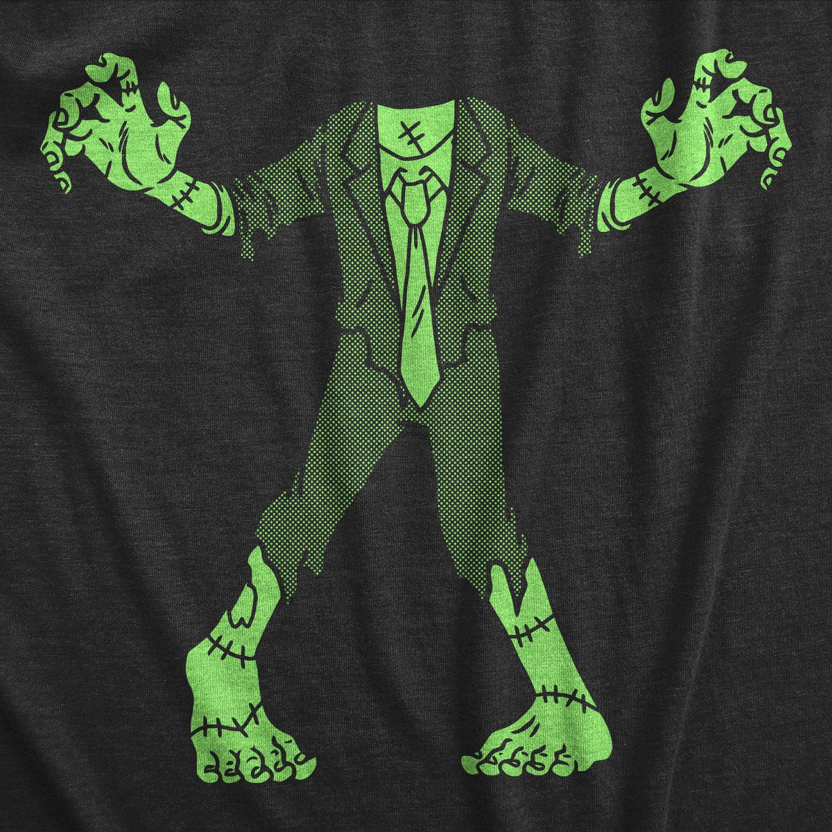 Zombie Body Men&#39;s Tshirt  -  Crazy Dog T-Shirts