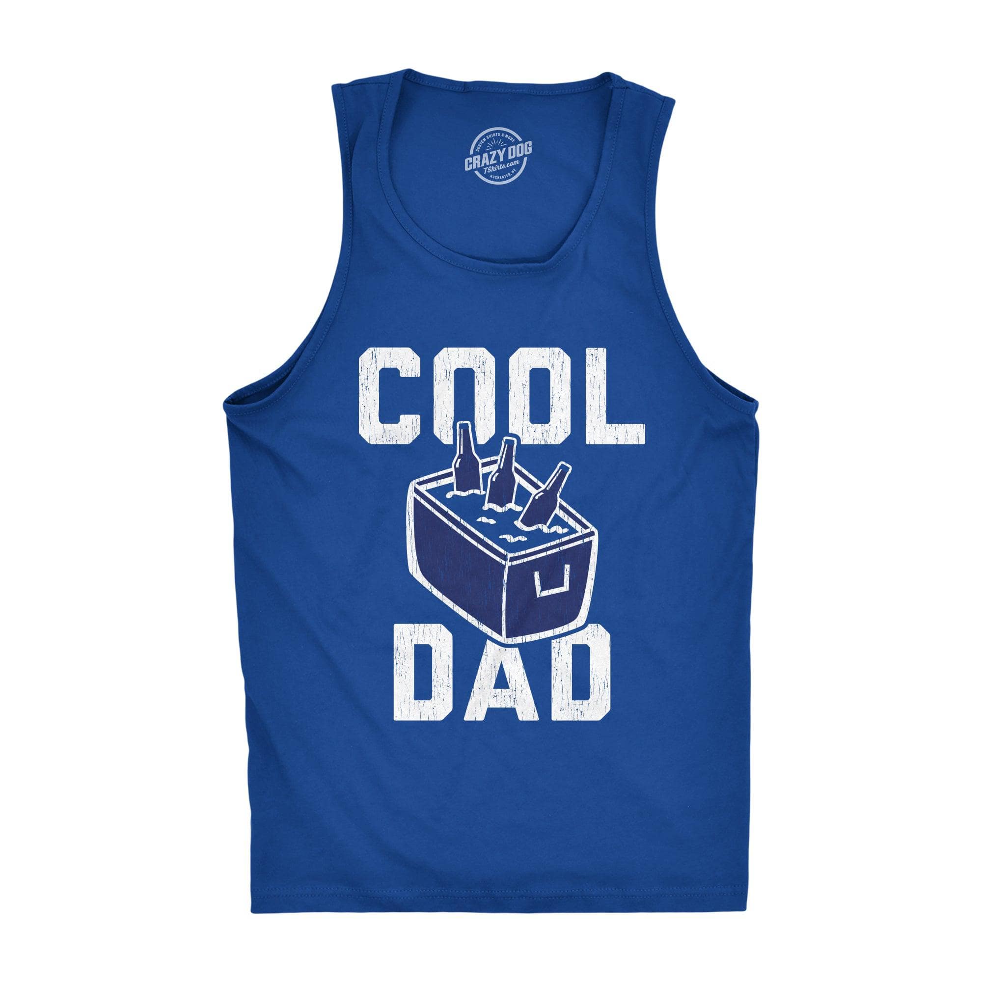 Cool Dad Men's Tank Top  -  Crazy Dog T-Shirts