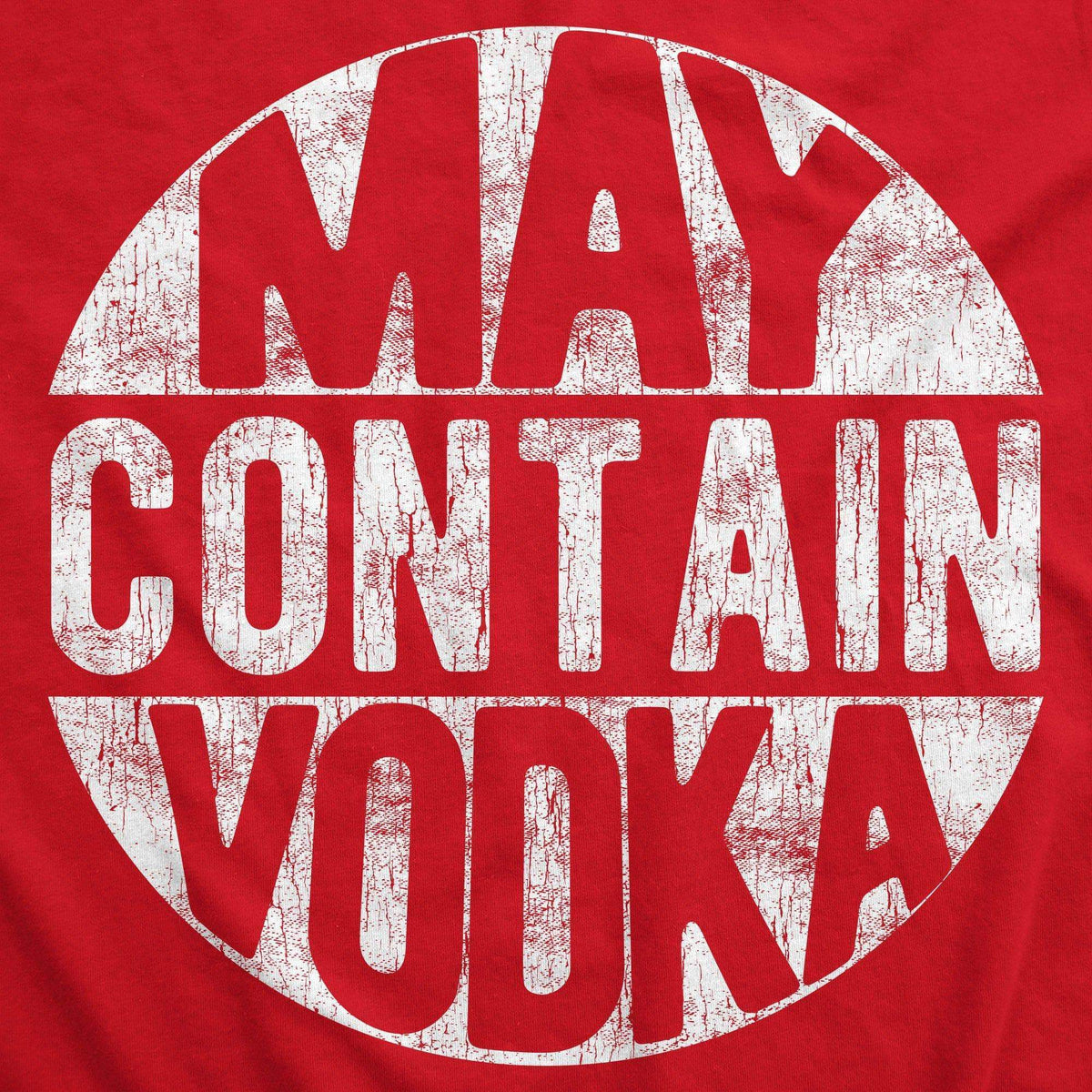 May Contain Vodka Men&#39;s Tank Top - Crazy Dog T-Shirts