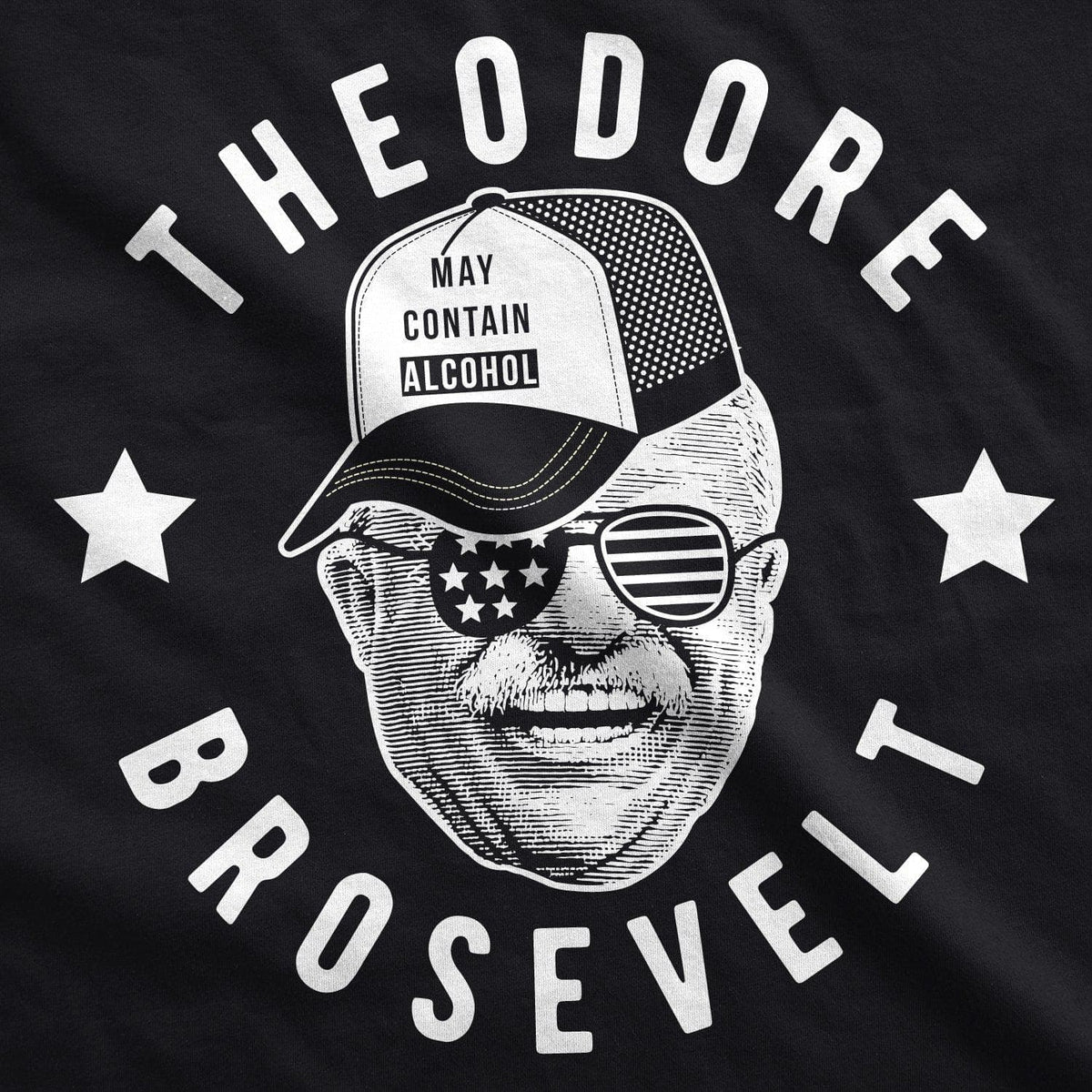 Theodore Brosevelt Men&#39;s Tank Top - Crazy Dog T-Shirts