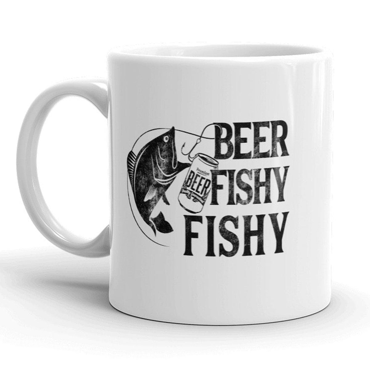 Beer Fishy Fishy Mug - Crazy Dog T-Shirts