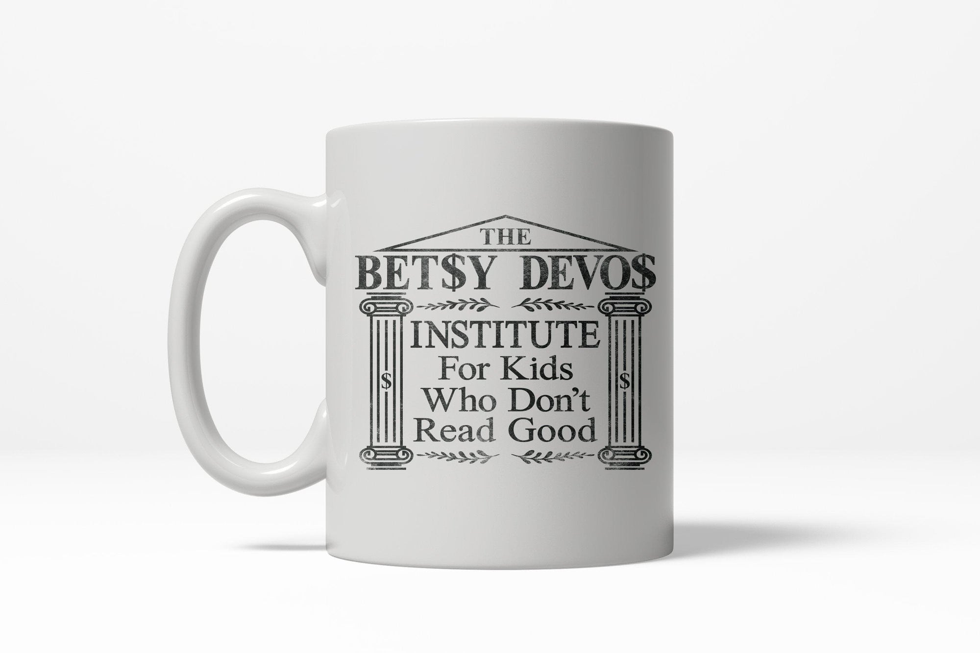 Betsy Reading Institute Mug - Crazy Dog T-Shirts
