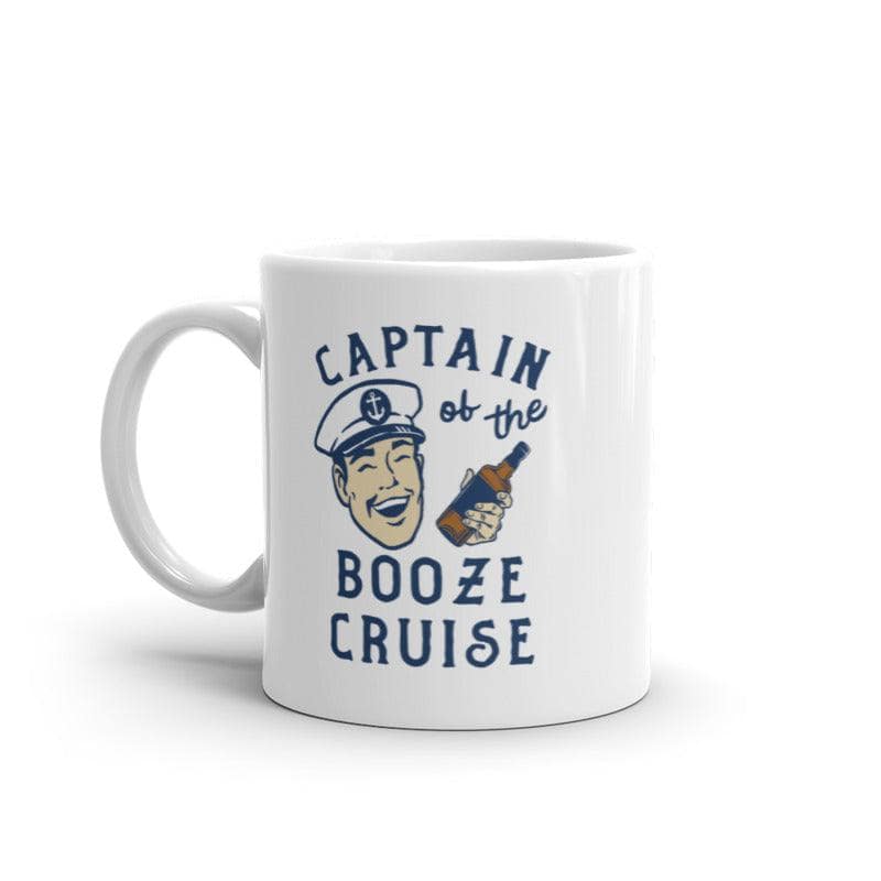 Captain Of The Booze Cruise Mug  -  Crazy Dog T-Shirts