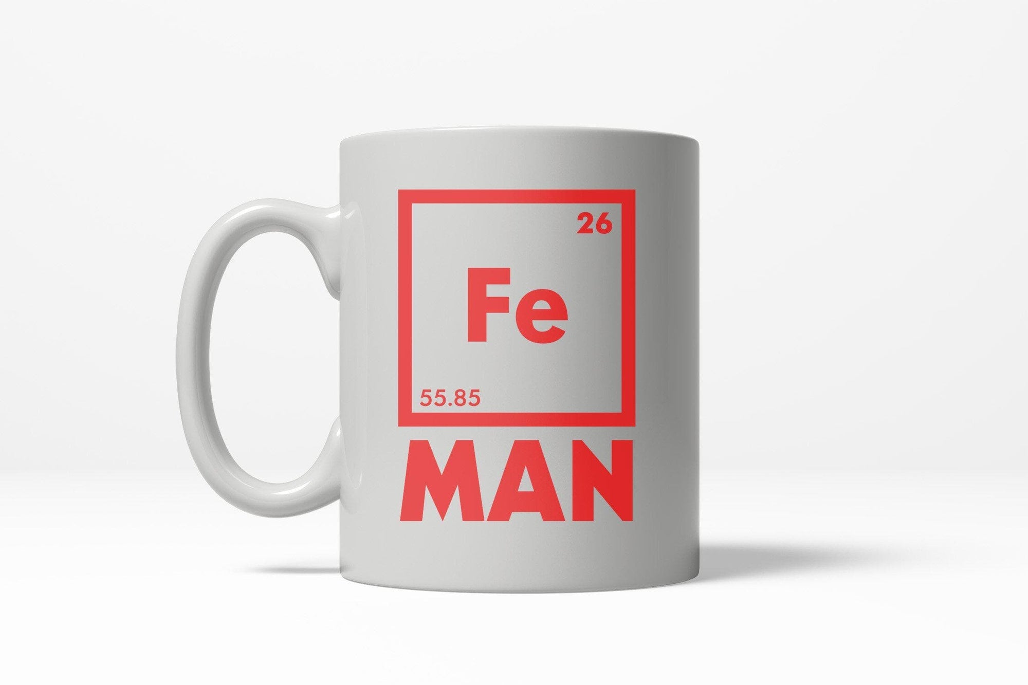 Chemical Element of Iron Man Mug - Crazy Dog T-Shirts