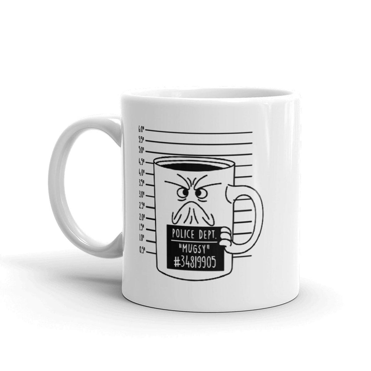 Coffee Mug Shot Mug Funny Sarcastic Ceramic Cup-11oz - Crazy Dog T-Shirts