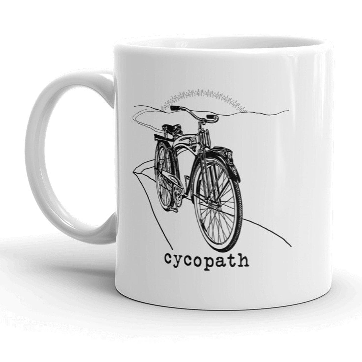 Cycopath Mug - Crazy Dog T-Shirts