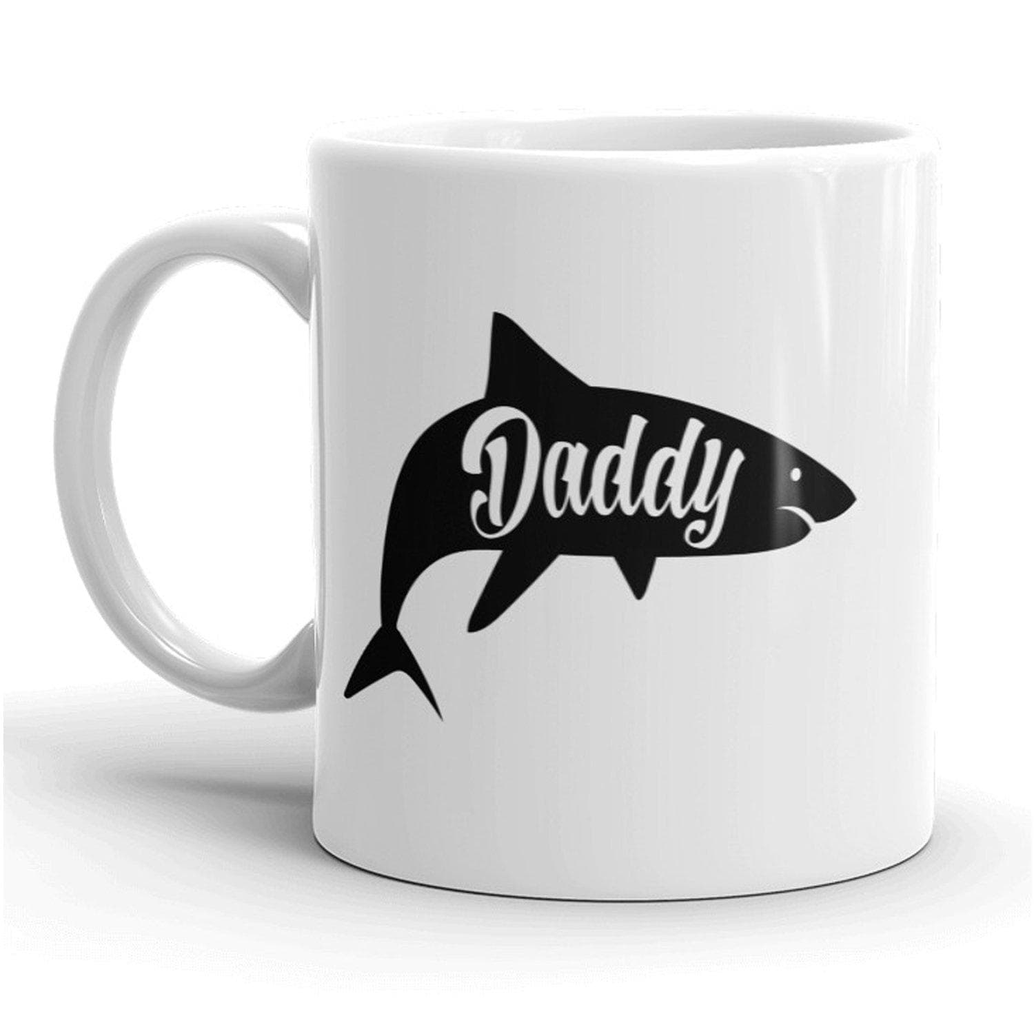 Daddy Shark Mug - Crazy Dog T-Shirts