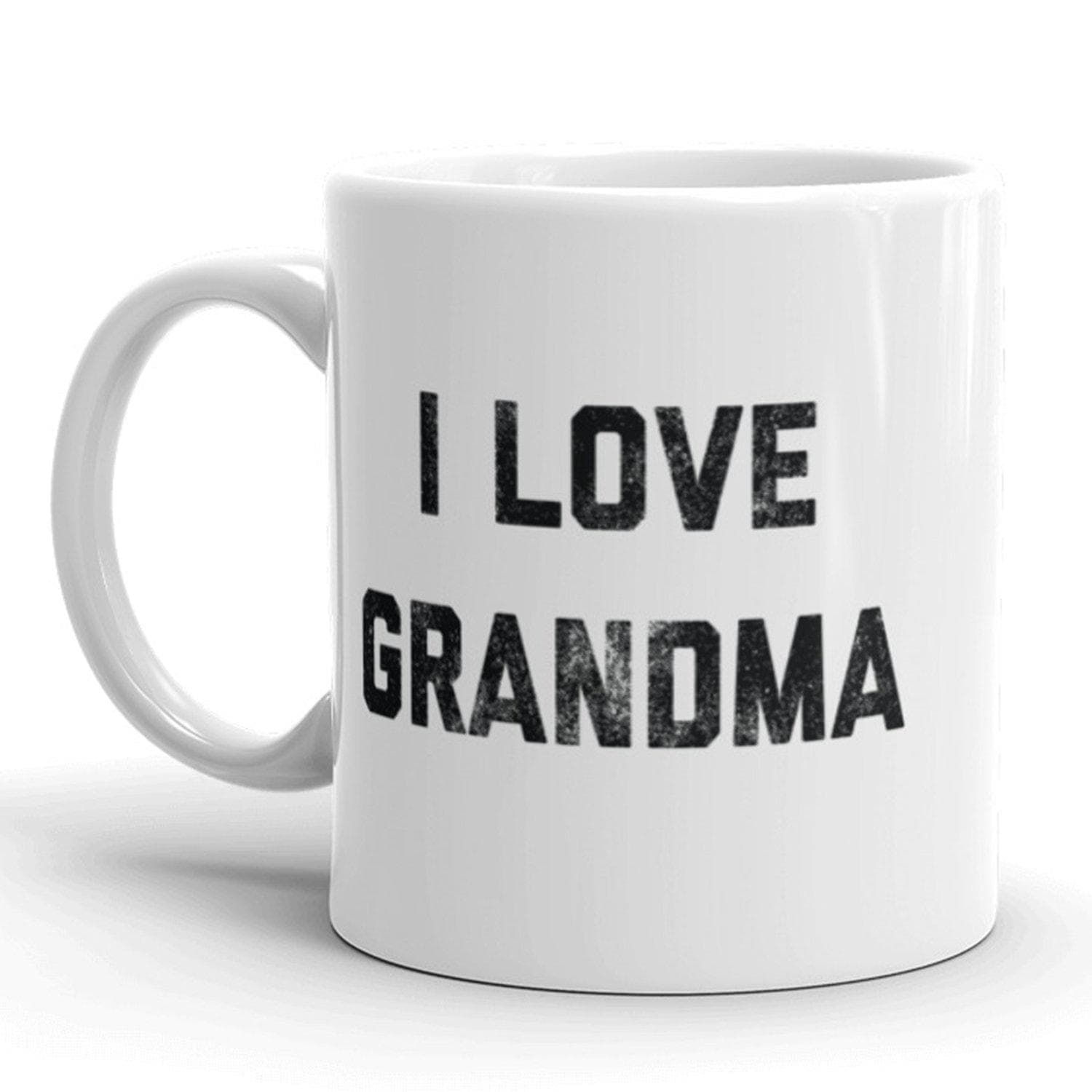 I Love Grandma Mug - Crazy Dog T-Shirts