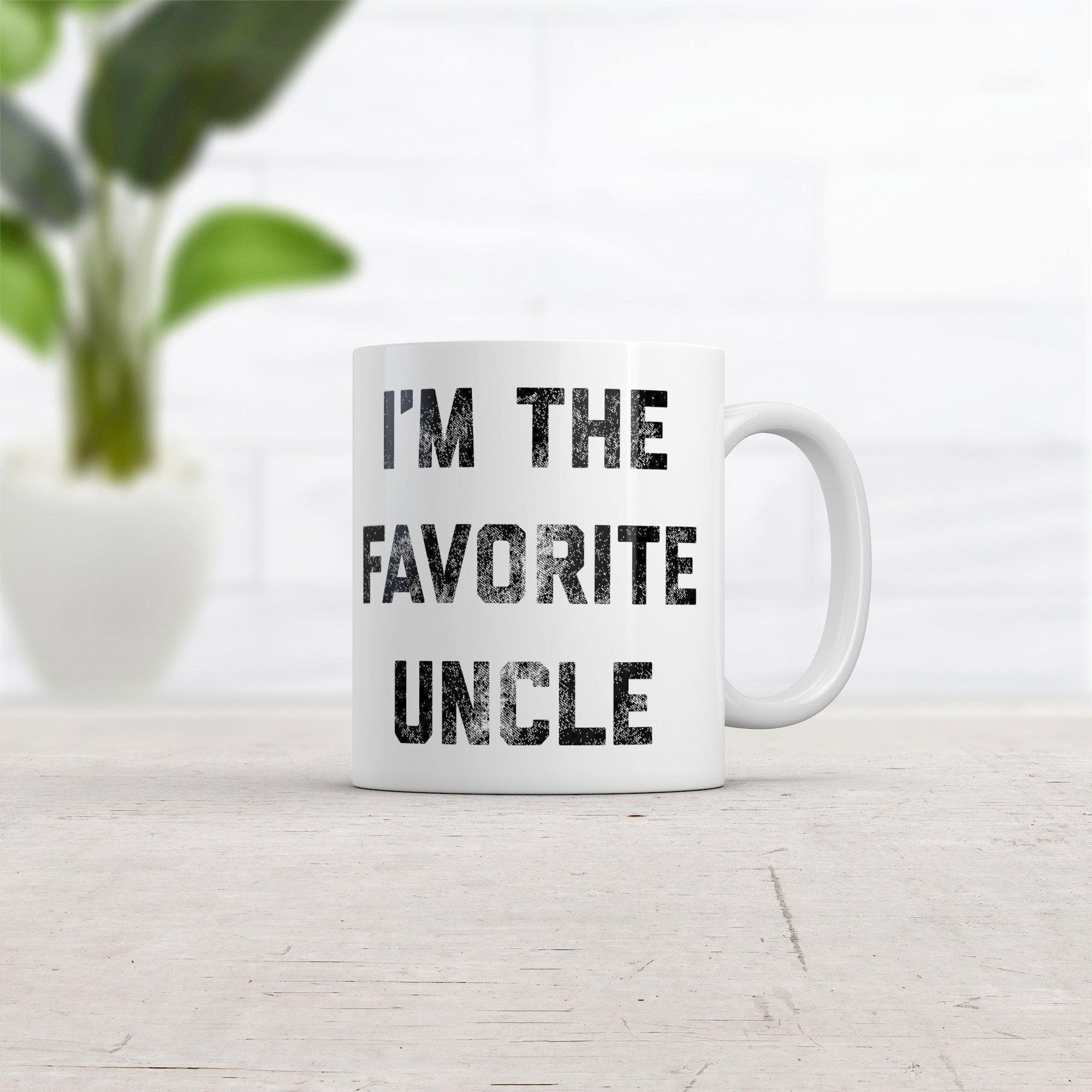 I'm The Favorite Uncle Mug  -  Crazy Dog T-Shirts