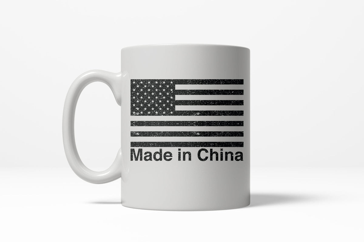 Made In China Mug - Crazy Dog T-Shirts