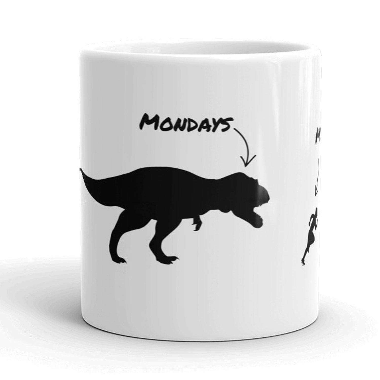 Mondays And Me Mug - Crazy Dog T-Shirts