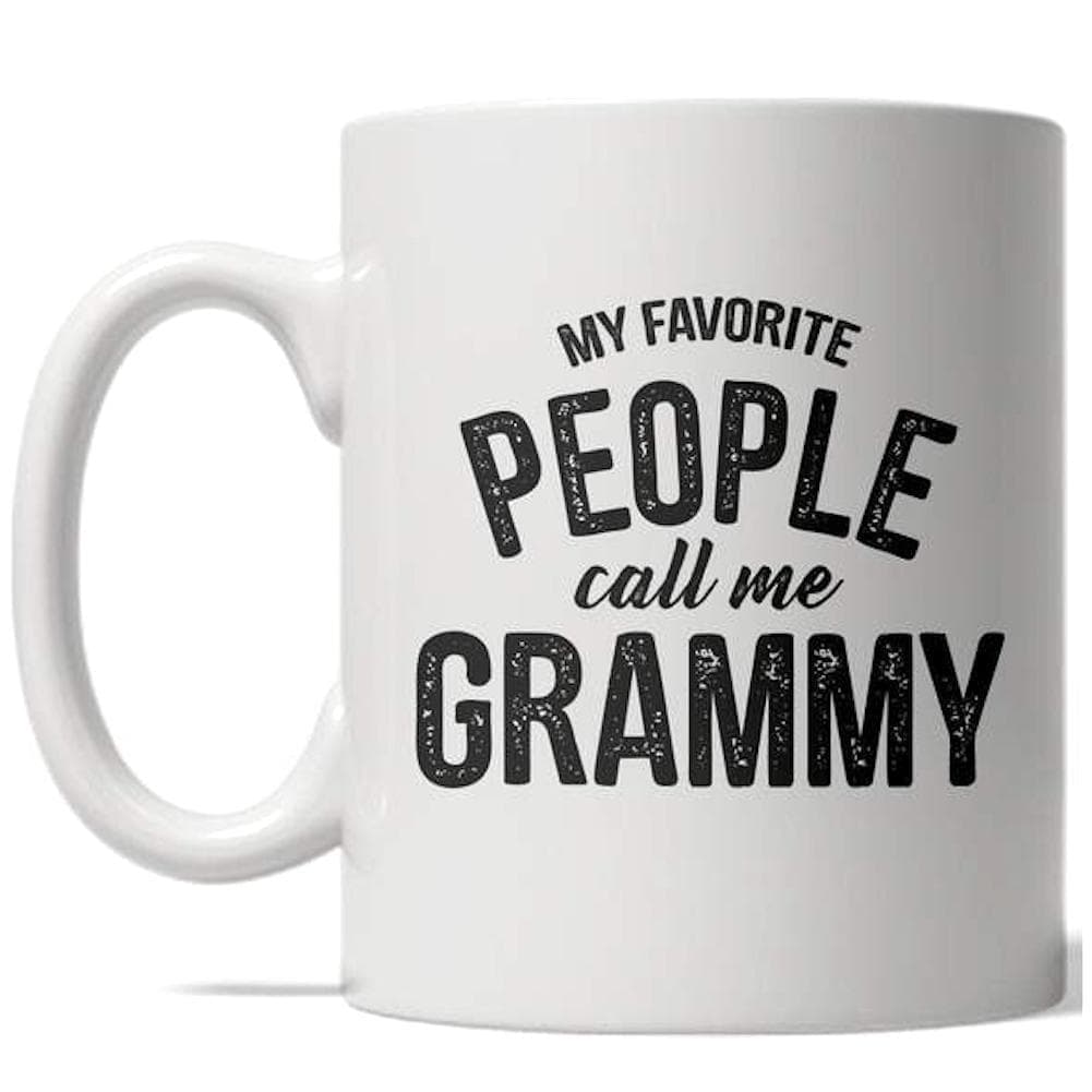 My Favorite People Call Me Grammy Mug - Crazy Dog T-Shirts