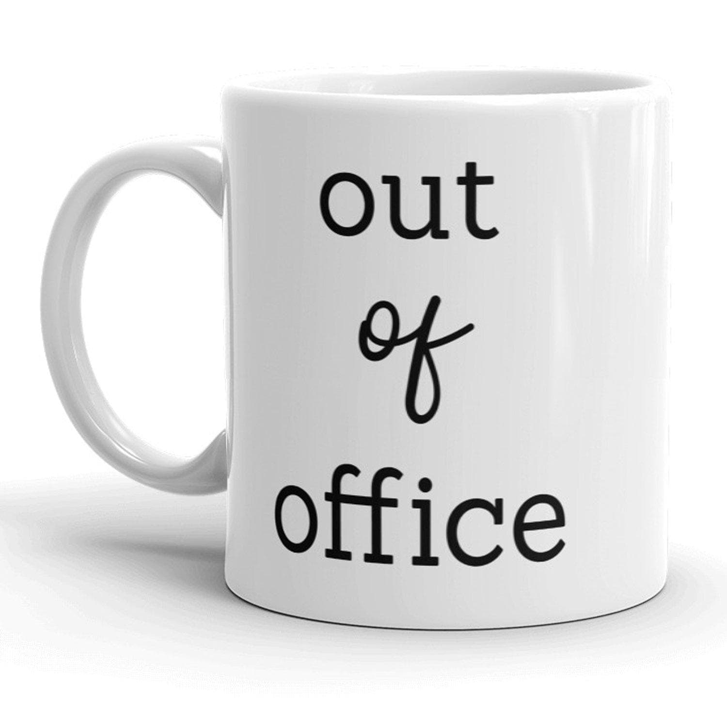 Out Of Office Mug - Crazy Dog T-Shirts