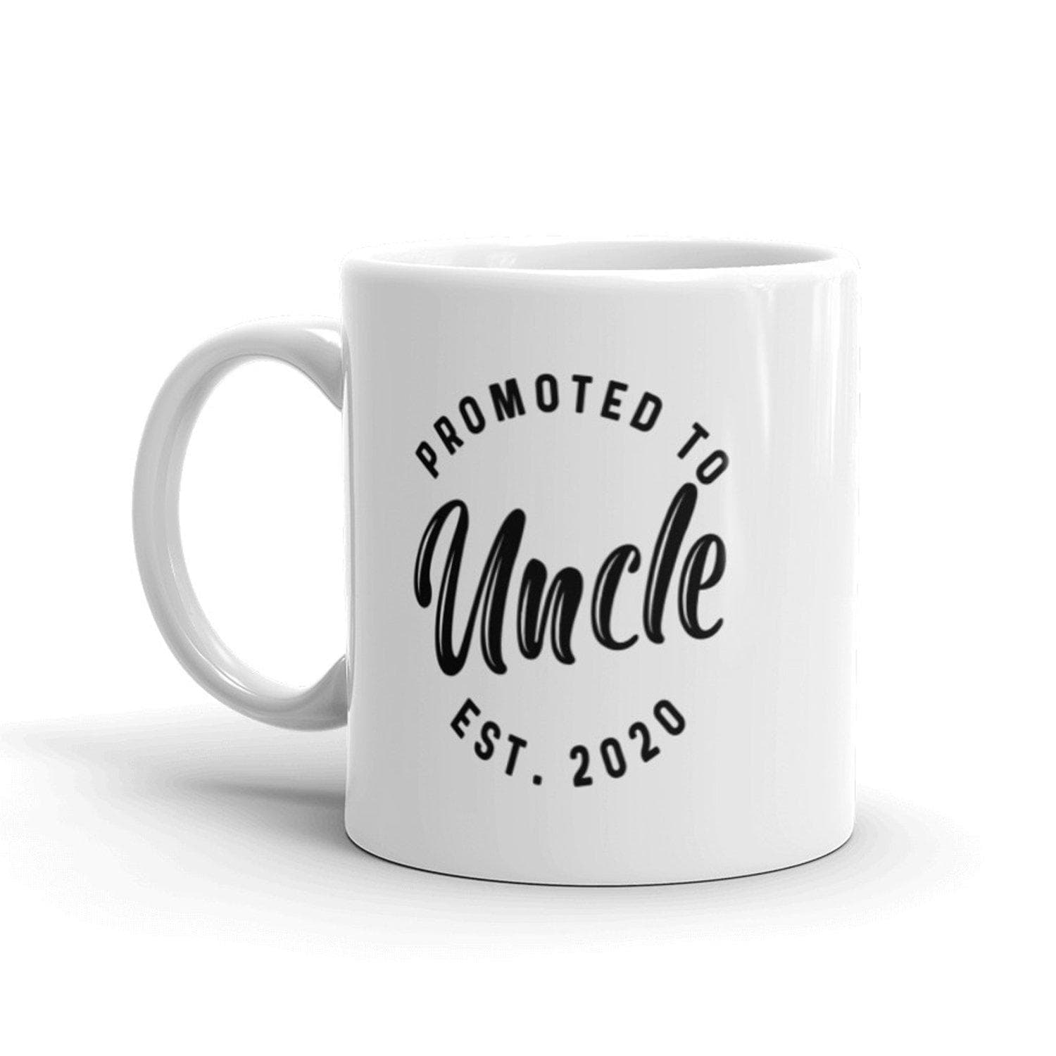 Promoted To Uncle 2020 Mug - Crazy Dog T-Shirts